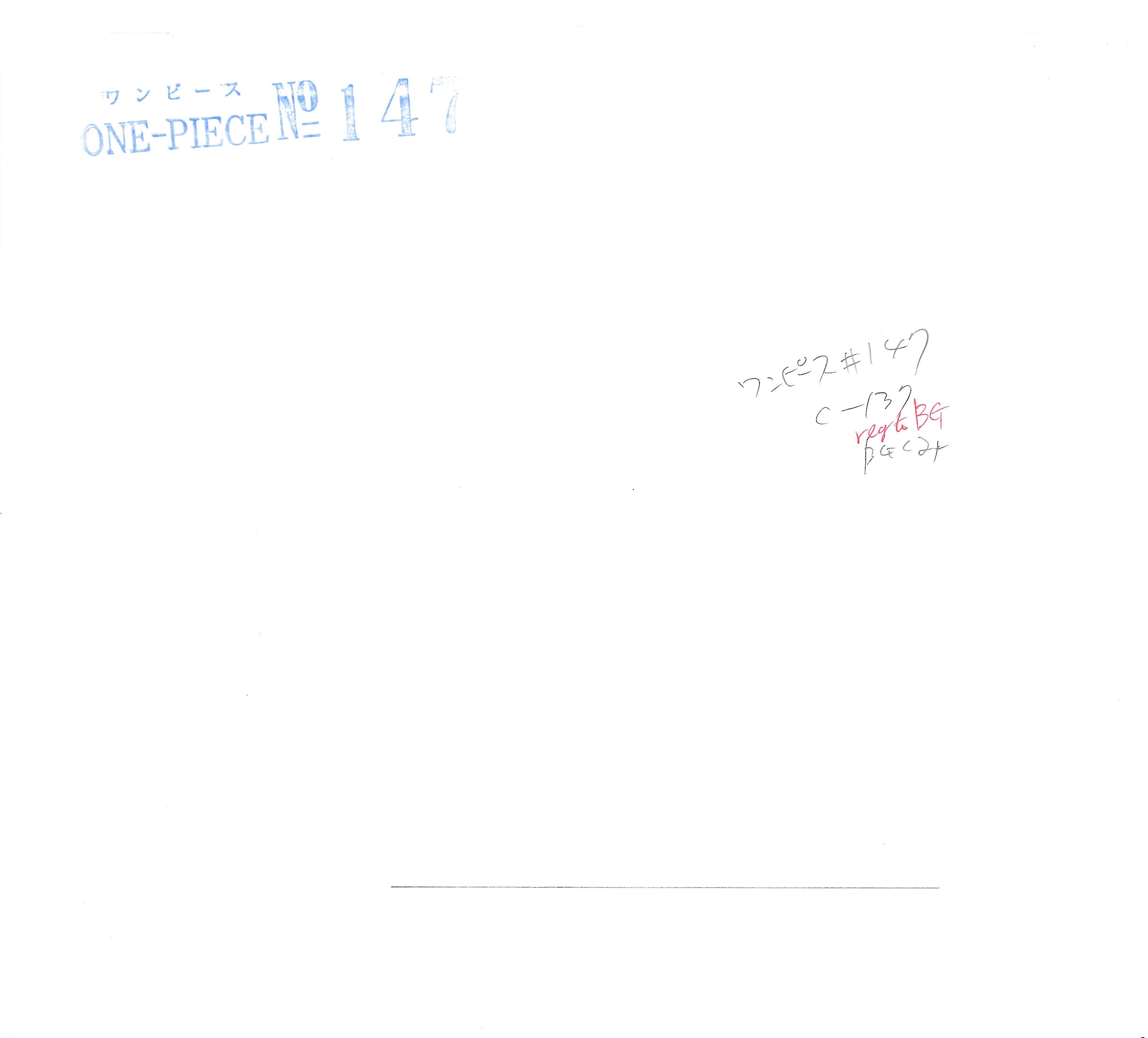 One Piece Original Sketch (Roronoa Zoro, Nami) 3 pages Set