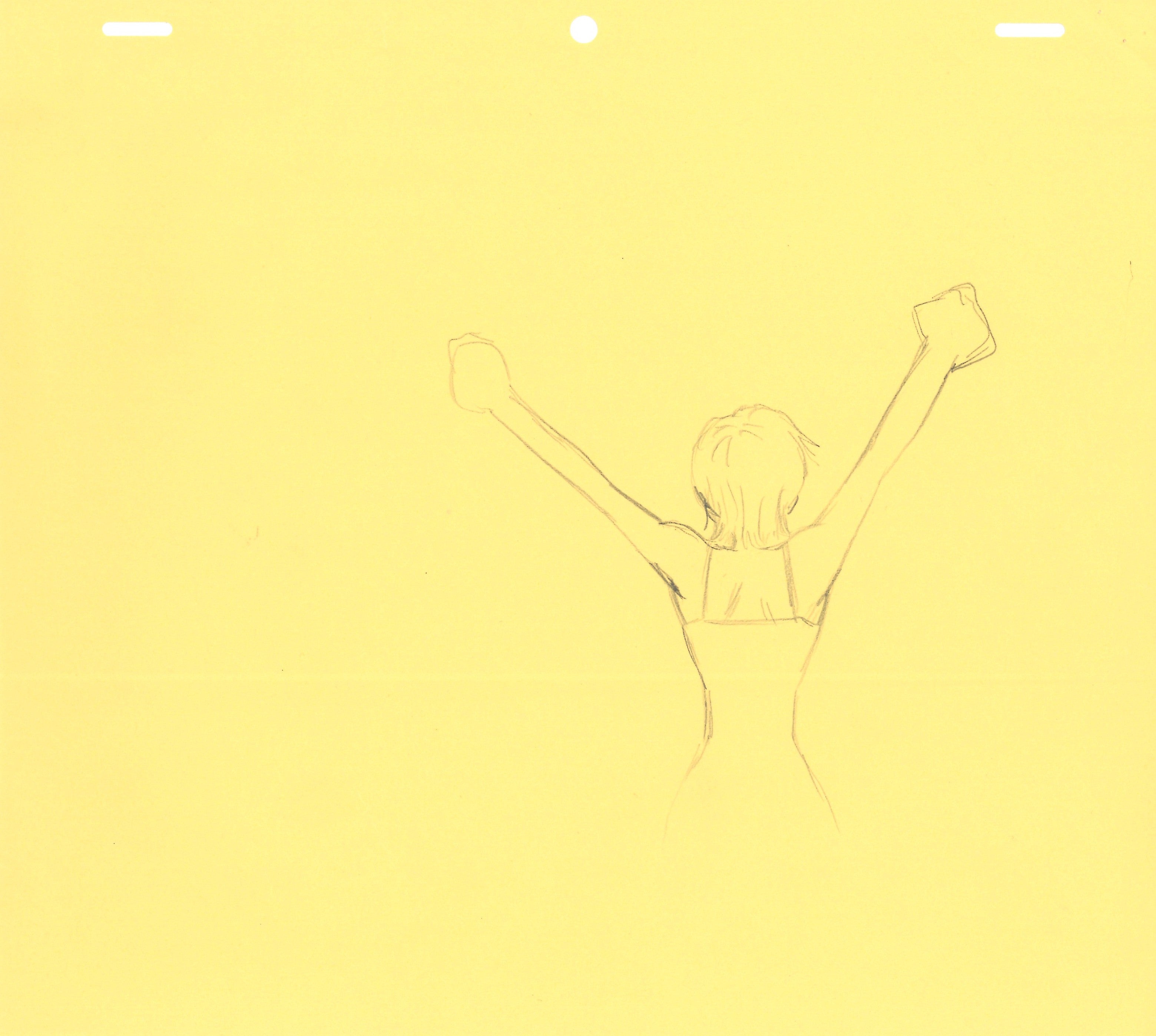 One Piece Original Sketch (Nami) 4 pages Set