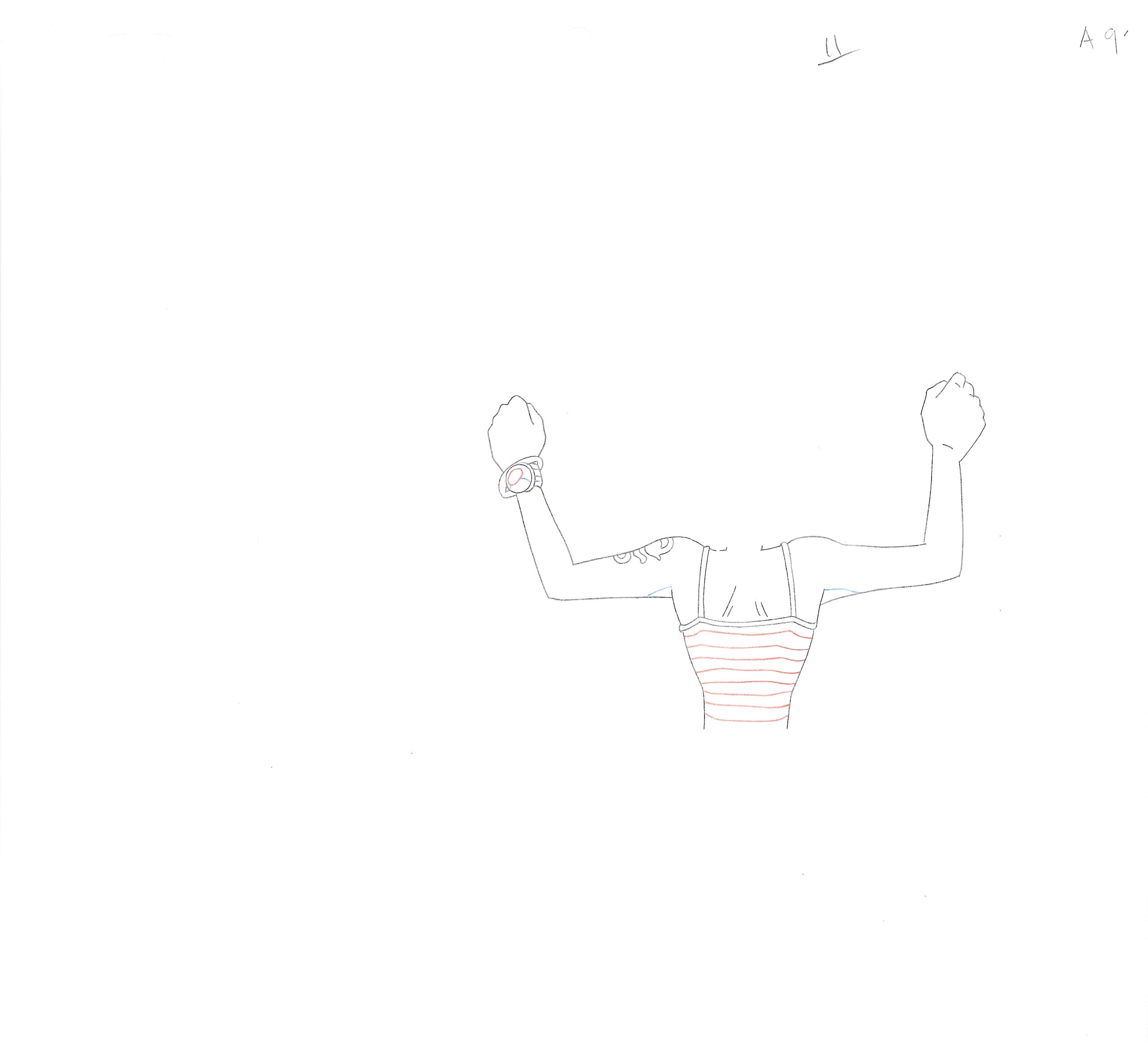 One Piece Original Sketch (Nami) 3 pages Set
