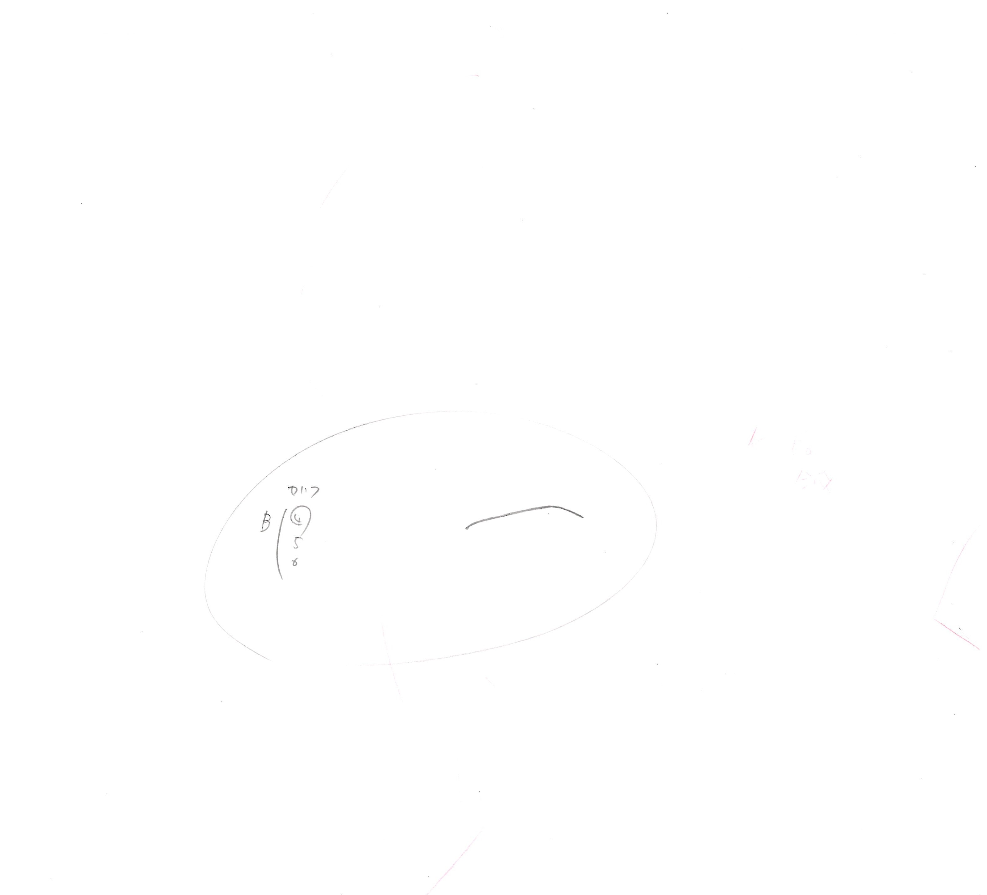 Naruto Original Sketch (Hinata Hyuga) 2 pages Set