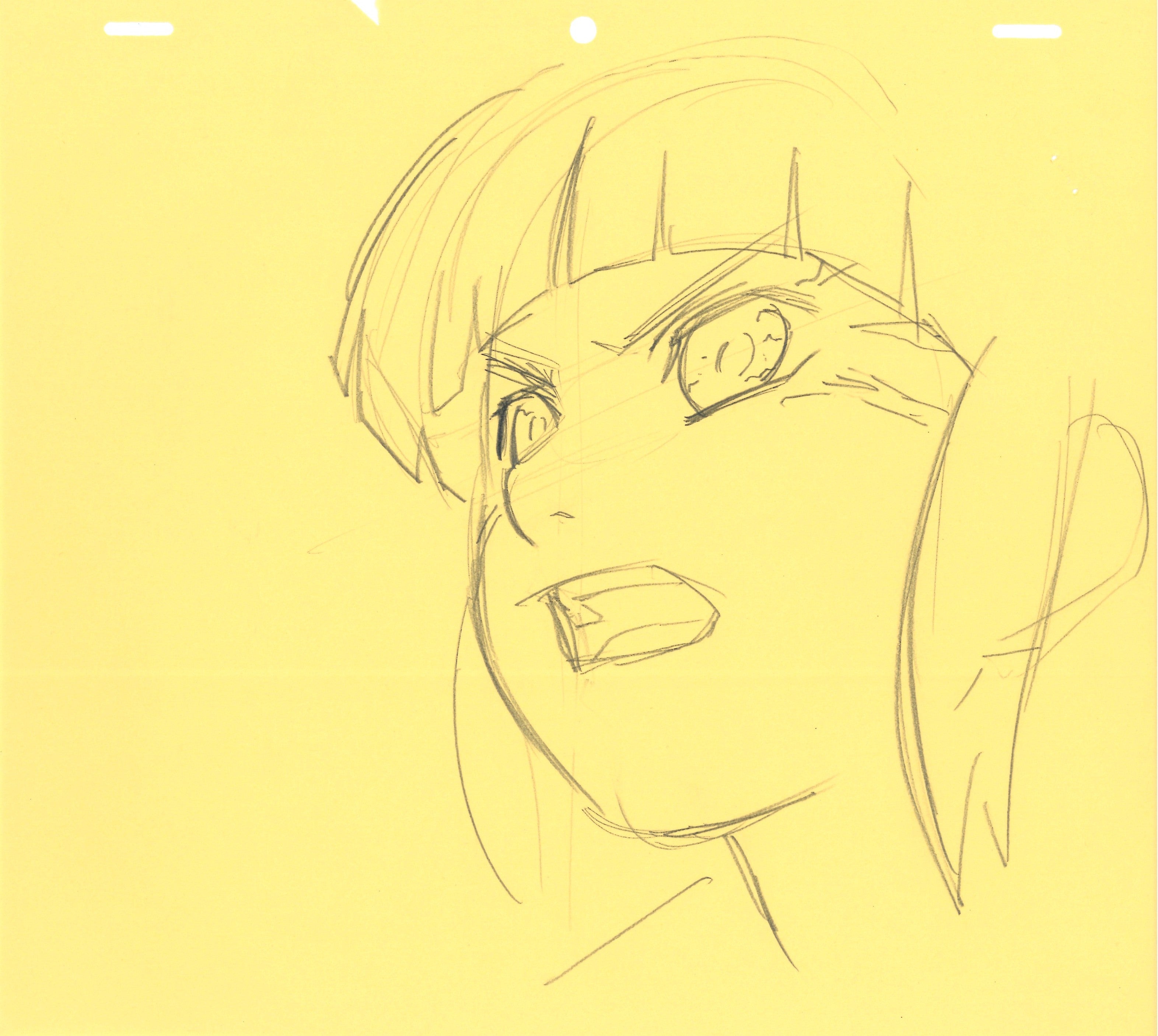 Naruto - Boceto original (Hinata Hyuga)