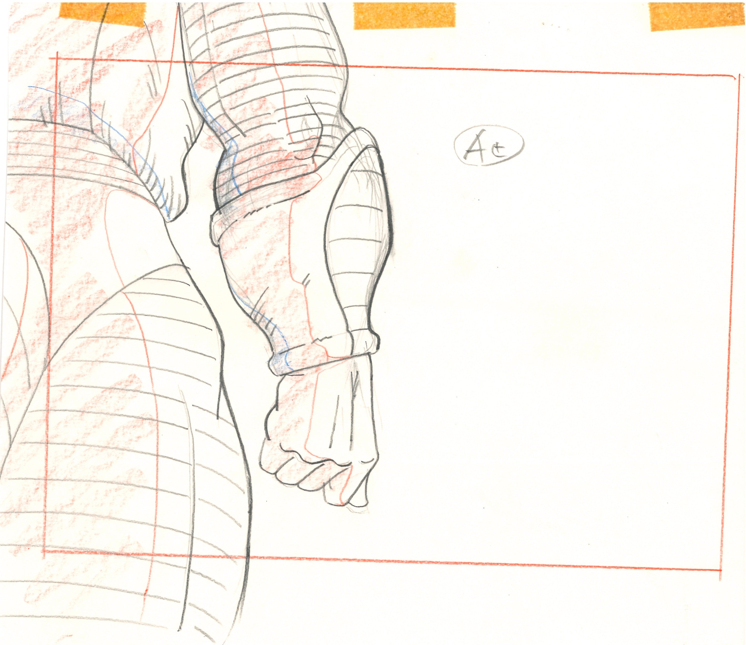 Dragon Ball Z Juego de 13 páginas de dibujos y diseños originales (Frieza)