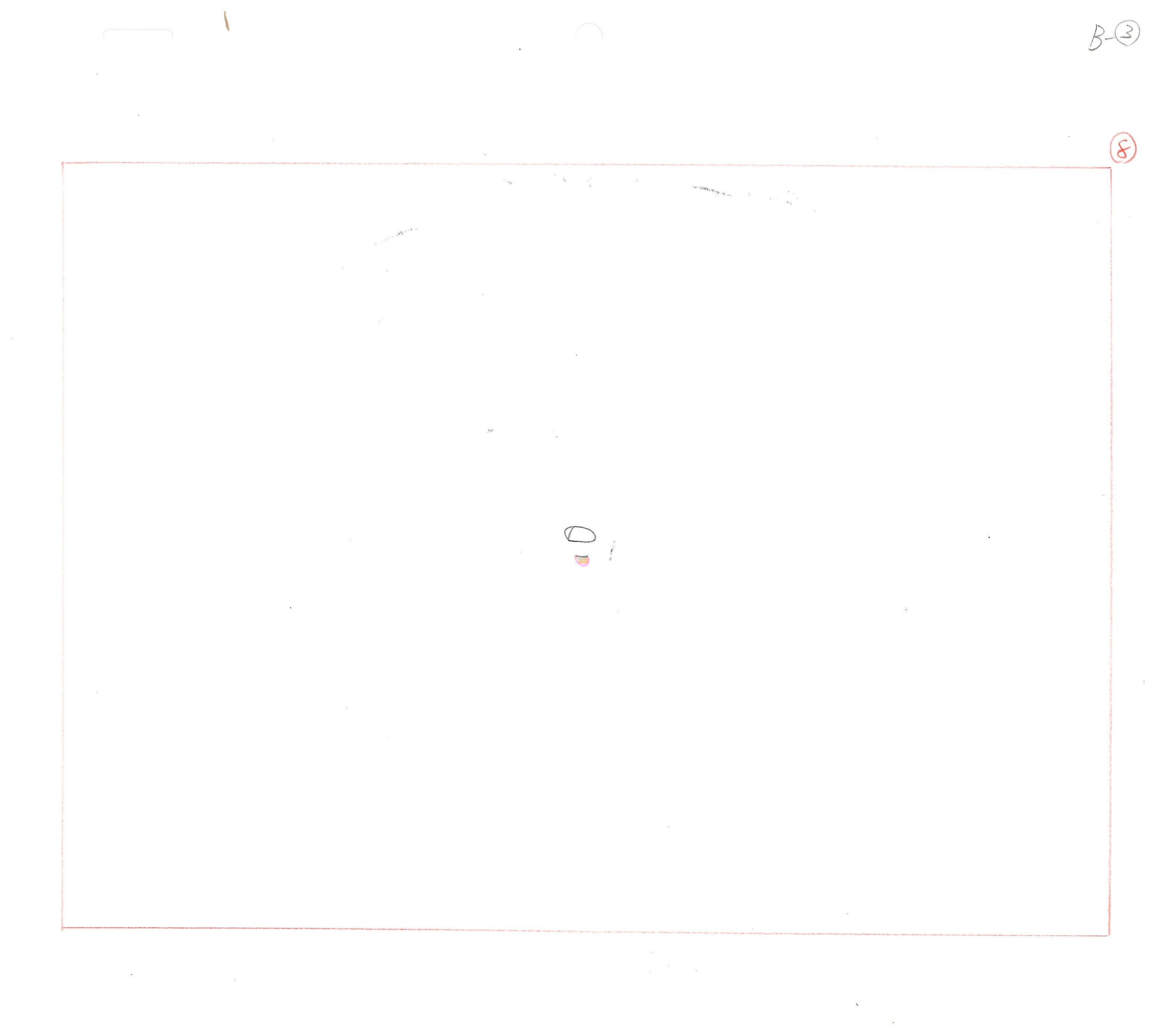 Rurouni Kenshin Original Cel and drawing (Kenshin Himura)