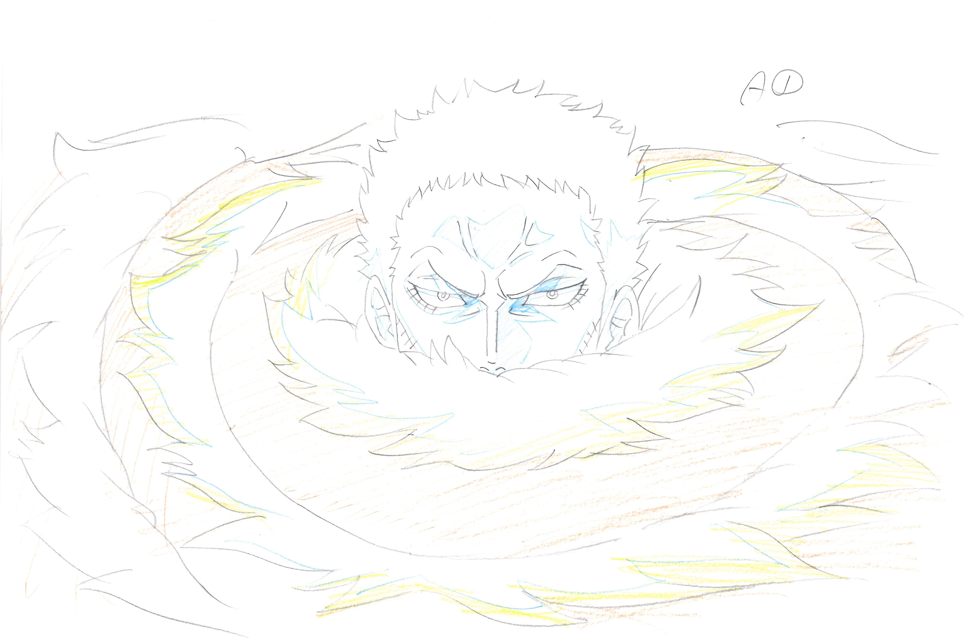 One Piece Original Sketch (Charlotte Katakuri)