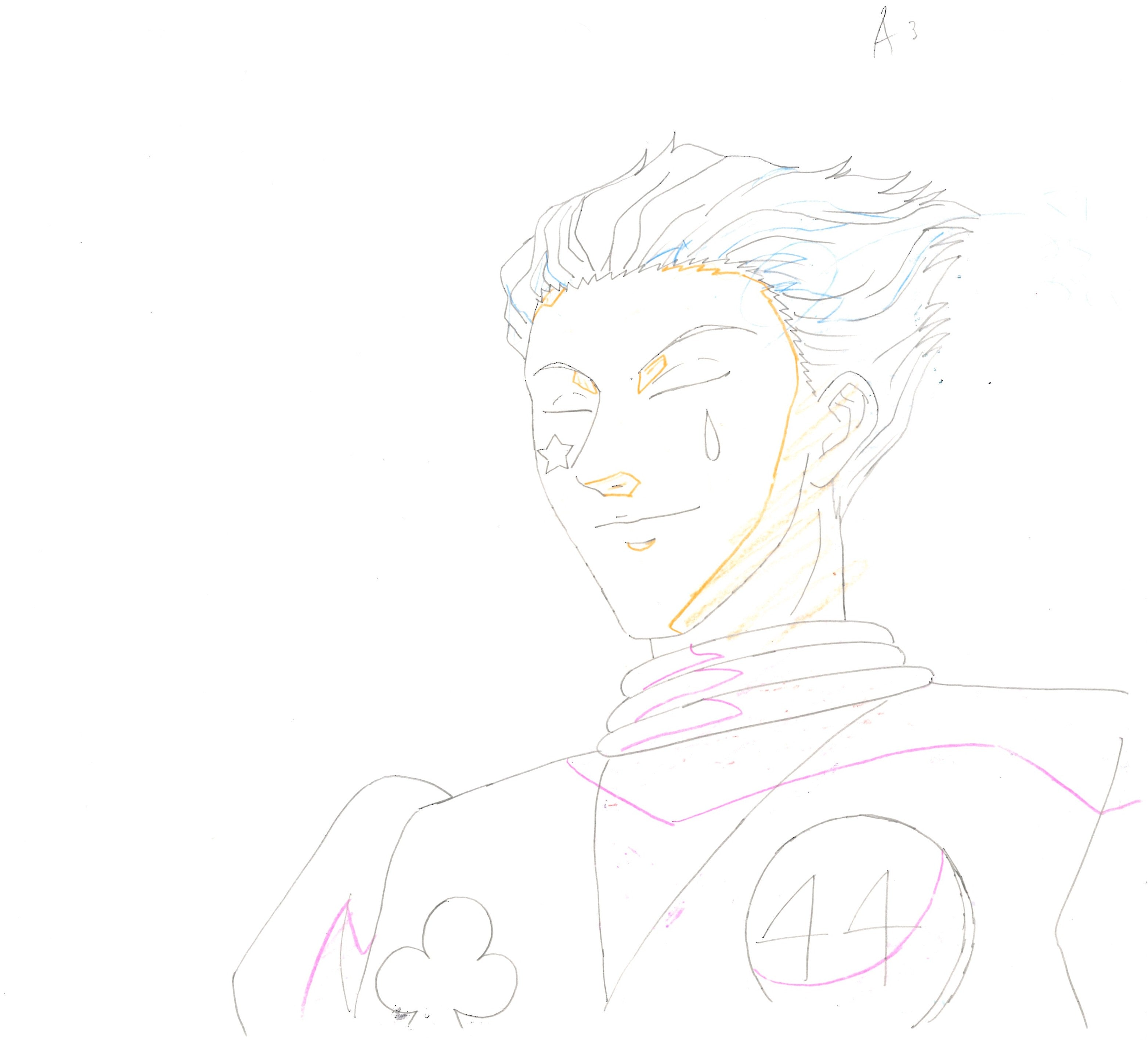 Hunter x Hunter Original Cel y Dibujo (Hisoka)