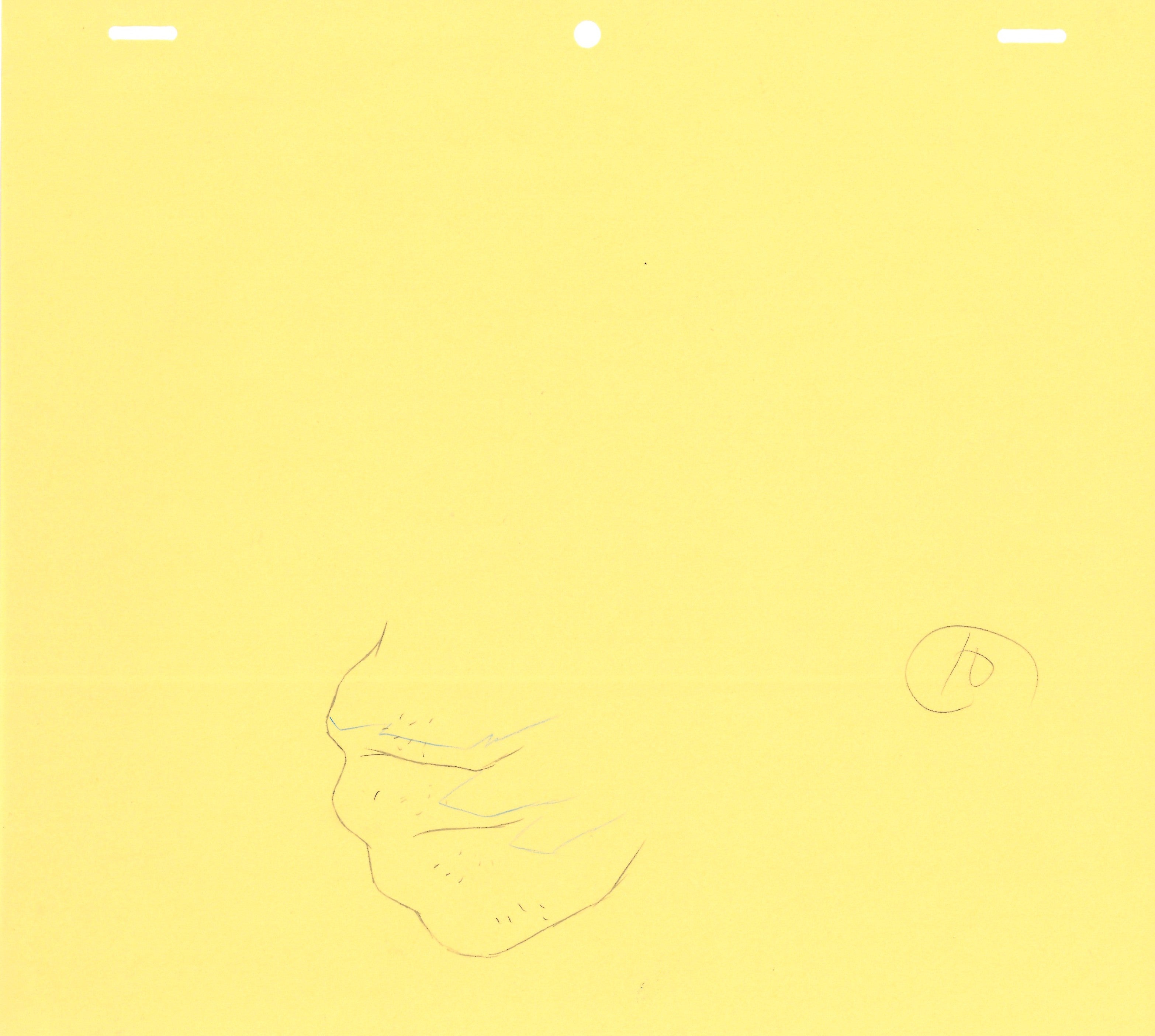 Lupin III Original Sketch (Daisuke Jigen) 4-page Set