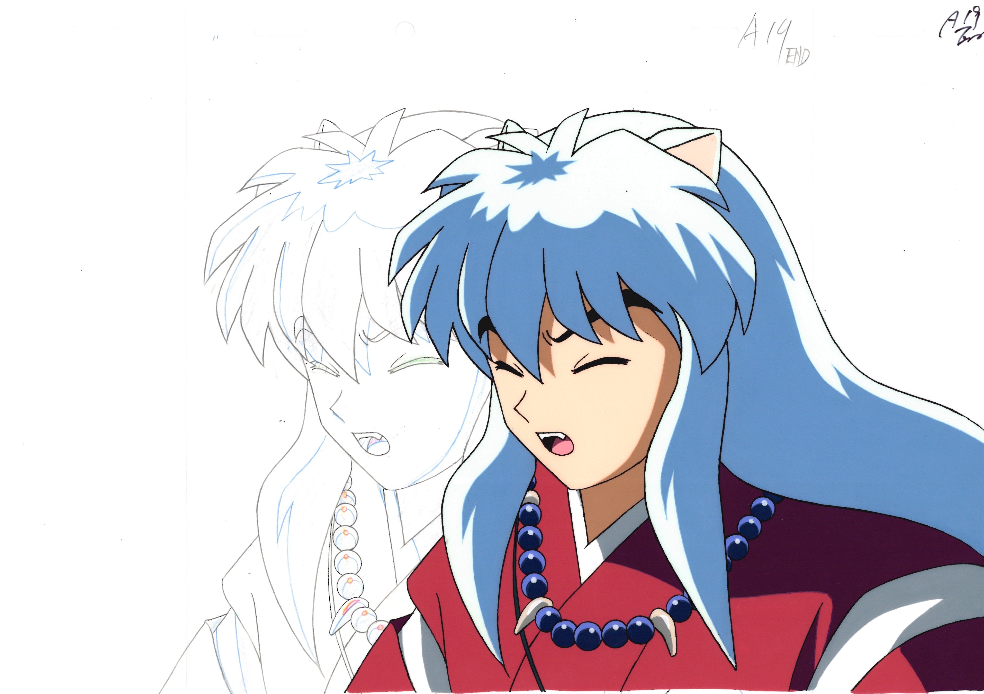 Inuyasha Original Cel and Drawing (Inuyasha)
