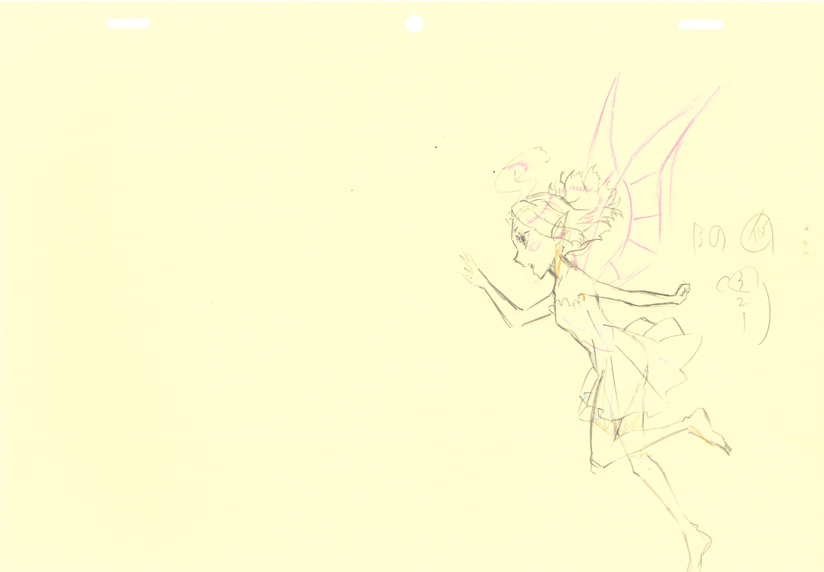 Black Clover Original Sketch (Yuno Grinberryall, Sylph) 17-Page Set