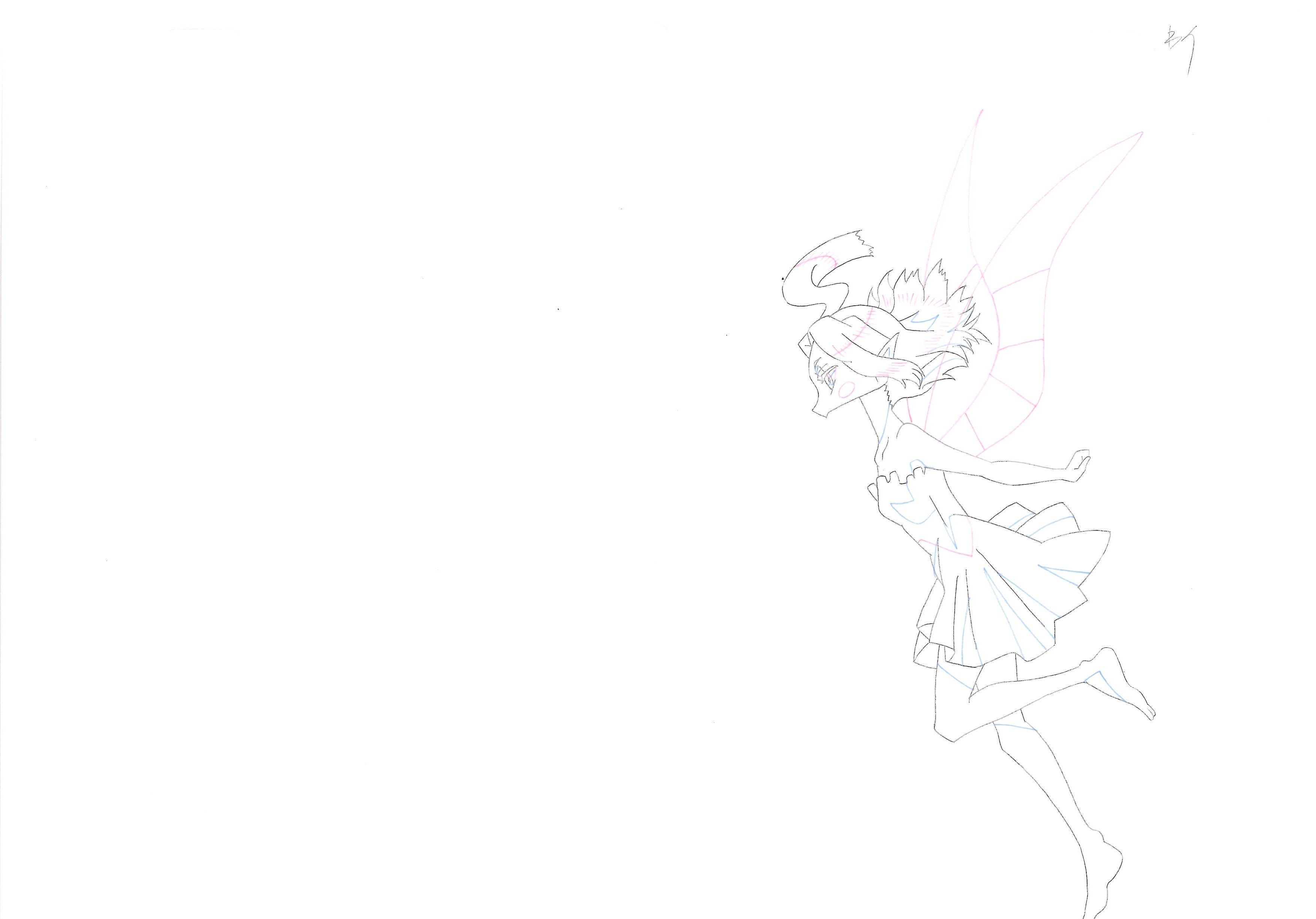 Black Clover Original Sketch (Yuno Grinberryall, Sylph) 17-Page Set