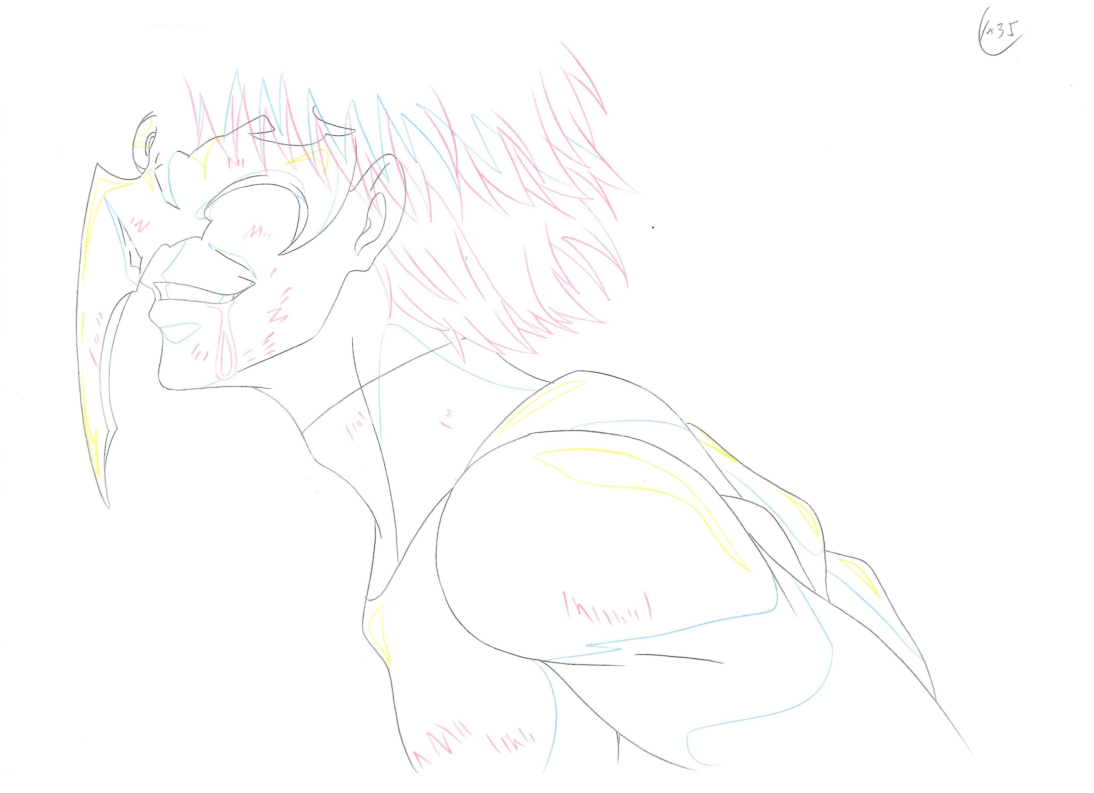 Tokyo Ghoul Original Drawing (Ken Kaneki) 4-page Set