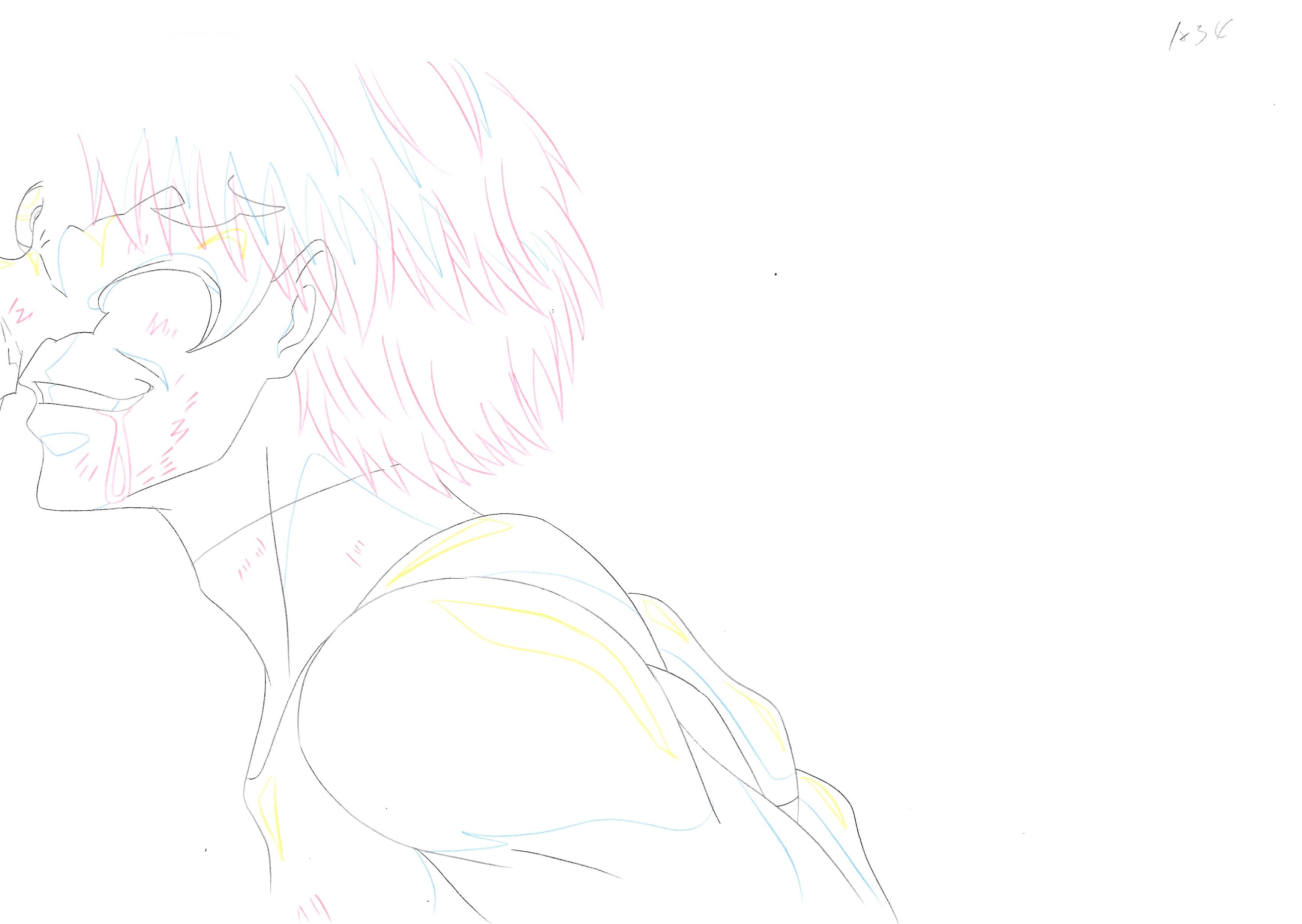 Tokyo Ghoul Original Drawing (Ken Kaneki) 4-page Set