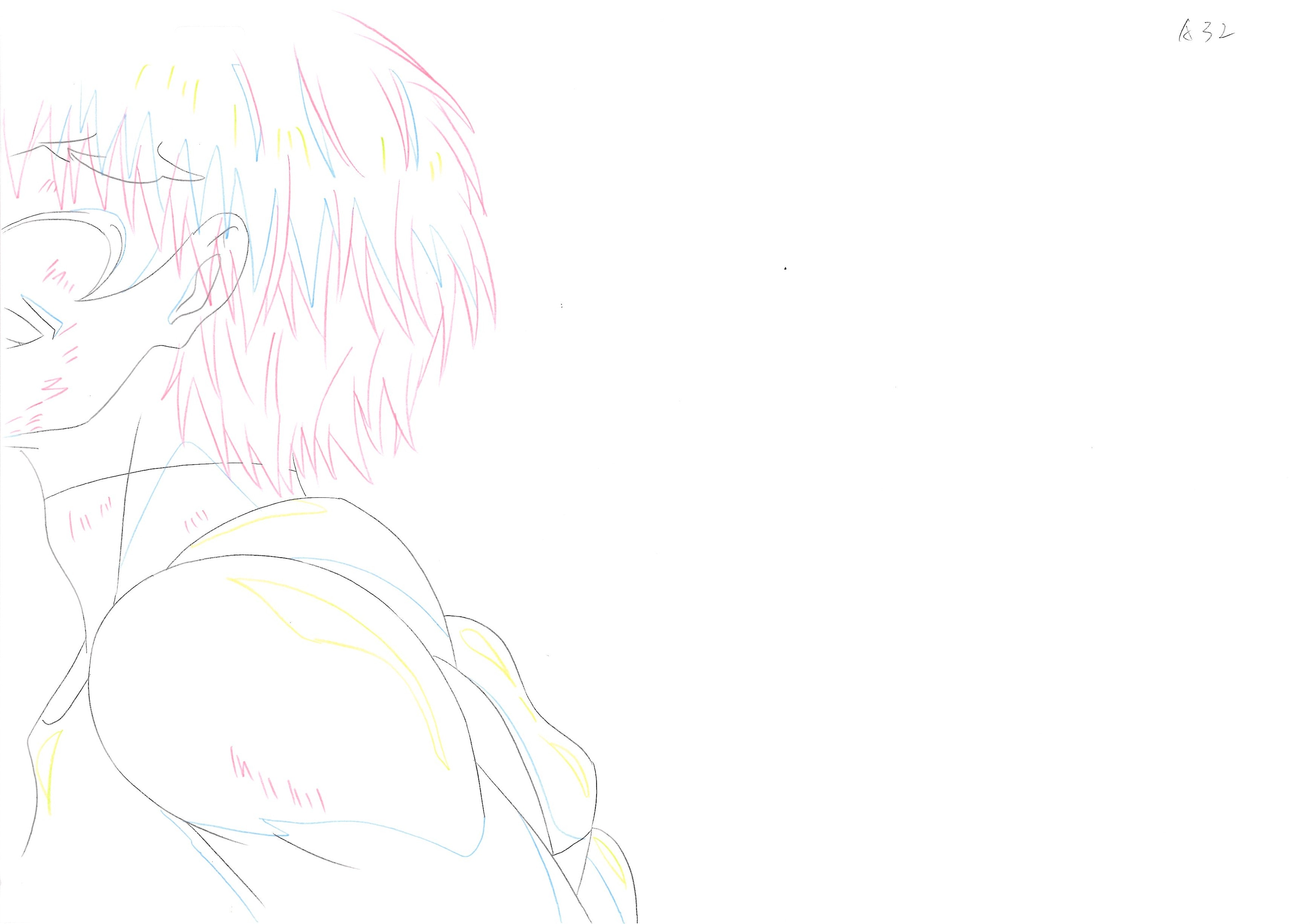 Tokyo Ghoul Original Drawing (Ken Kaneki) 4-page Set