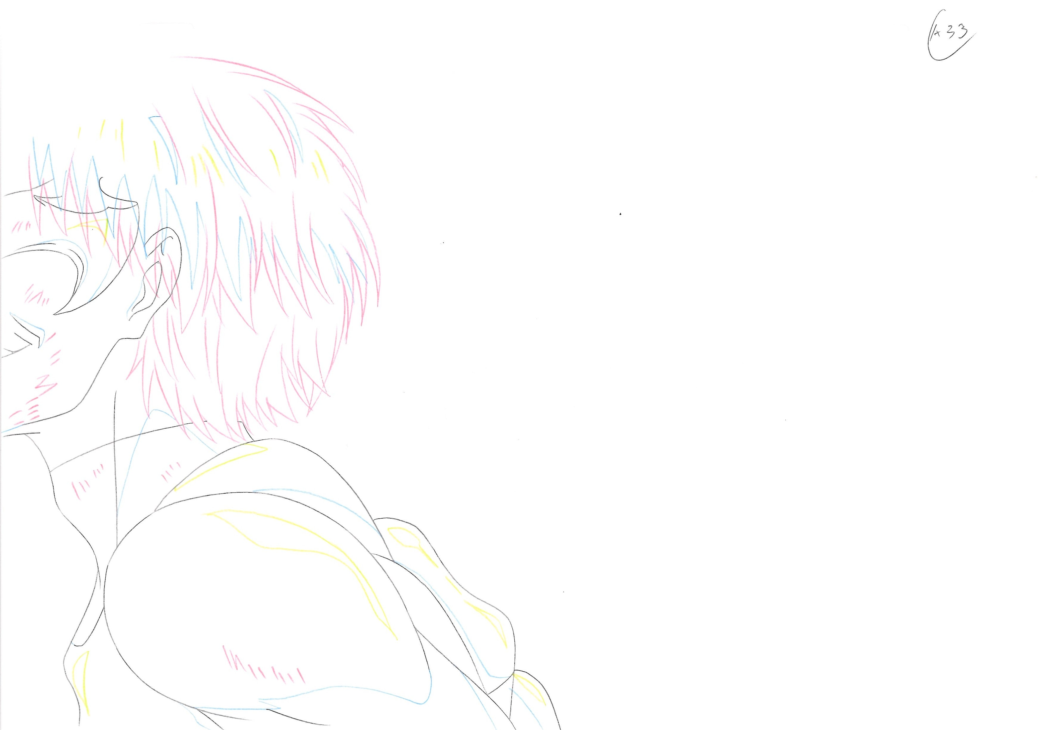 Tokyo Ghoul Original Drawing (Ken Kaneki) 4-page Set