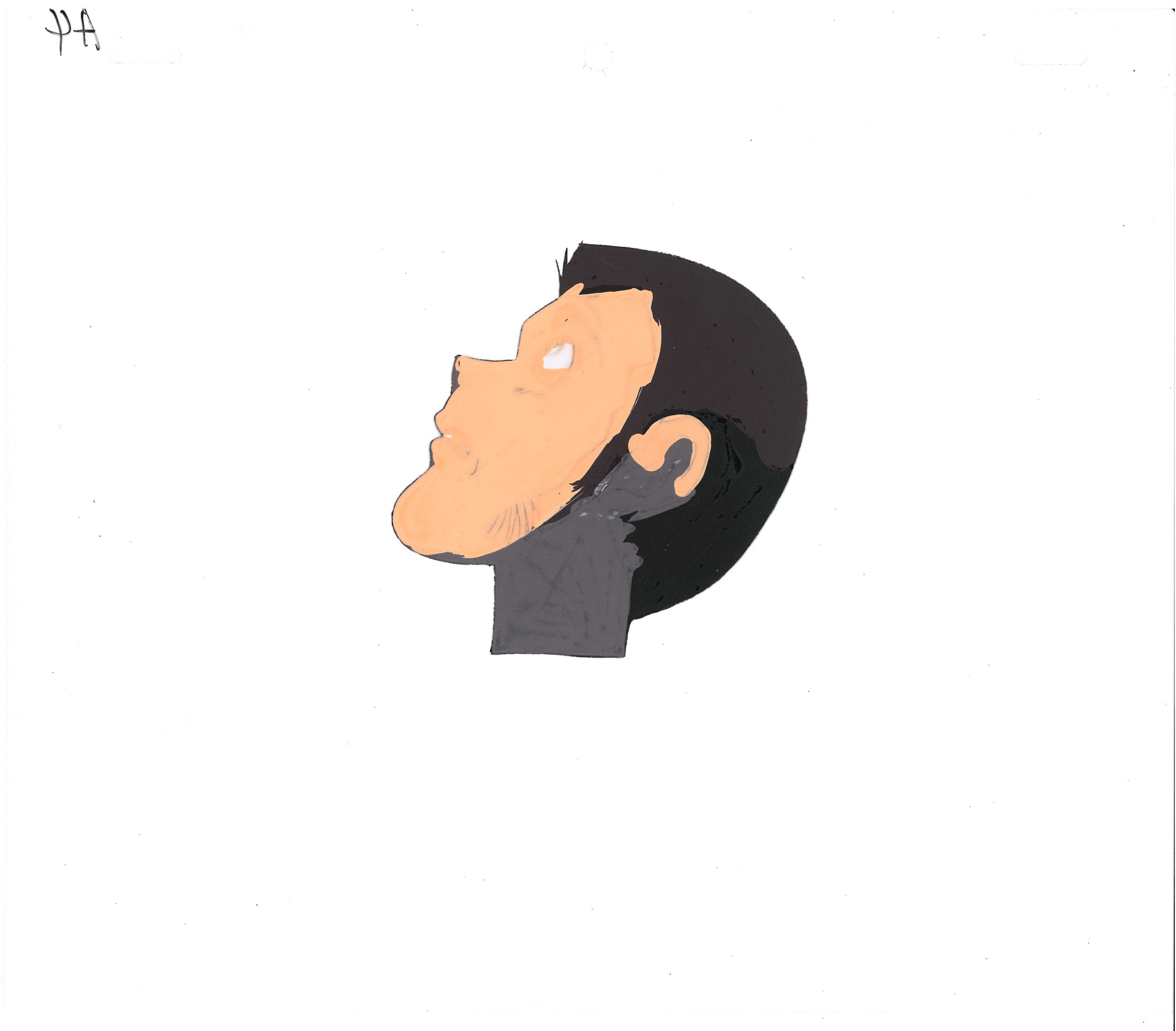 Lupin The Third Original Cel and Drawing (Lupin)