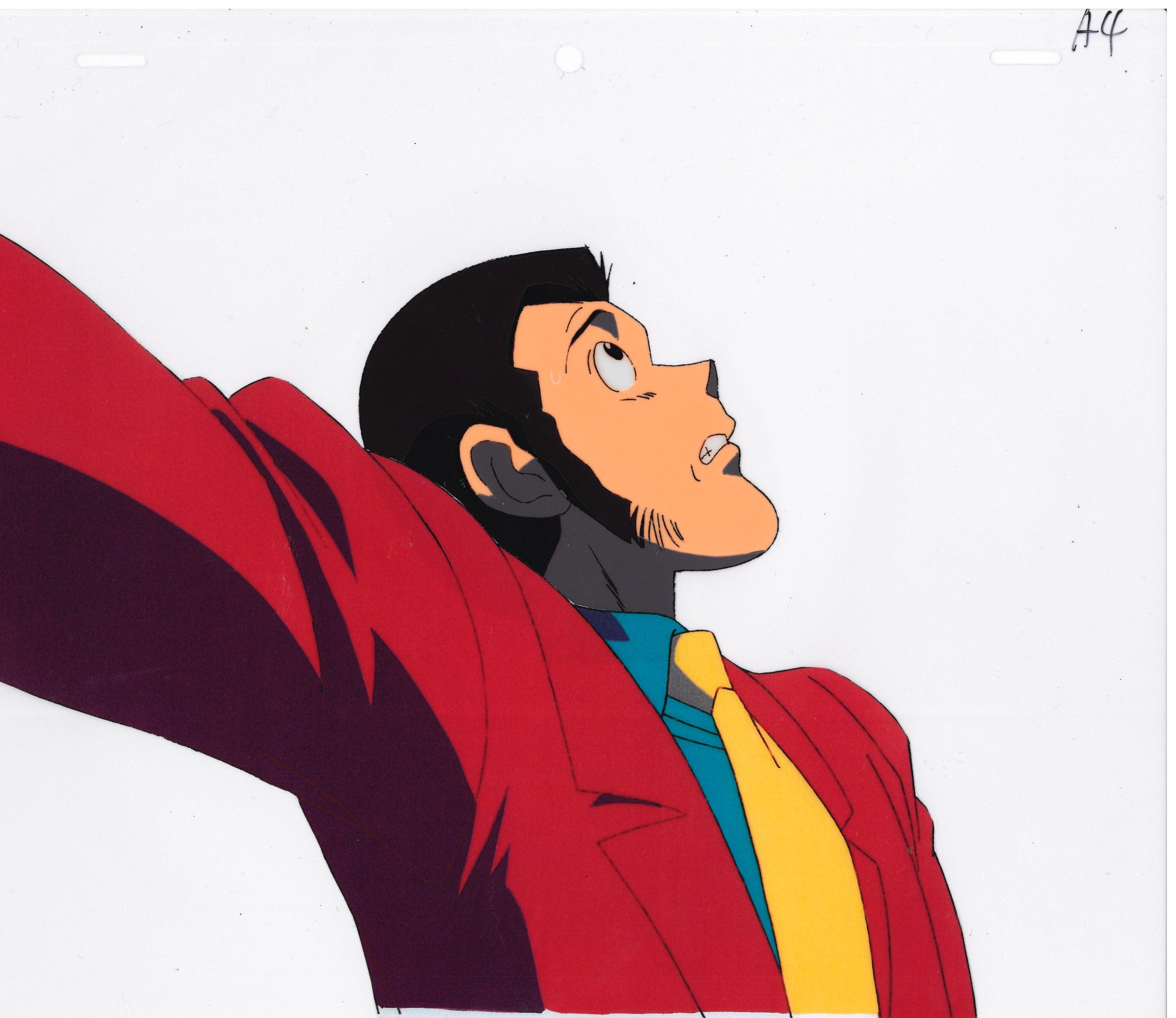 Lupin The Third Original Cel and Drawing (Lupin)