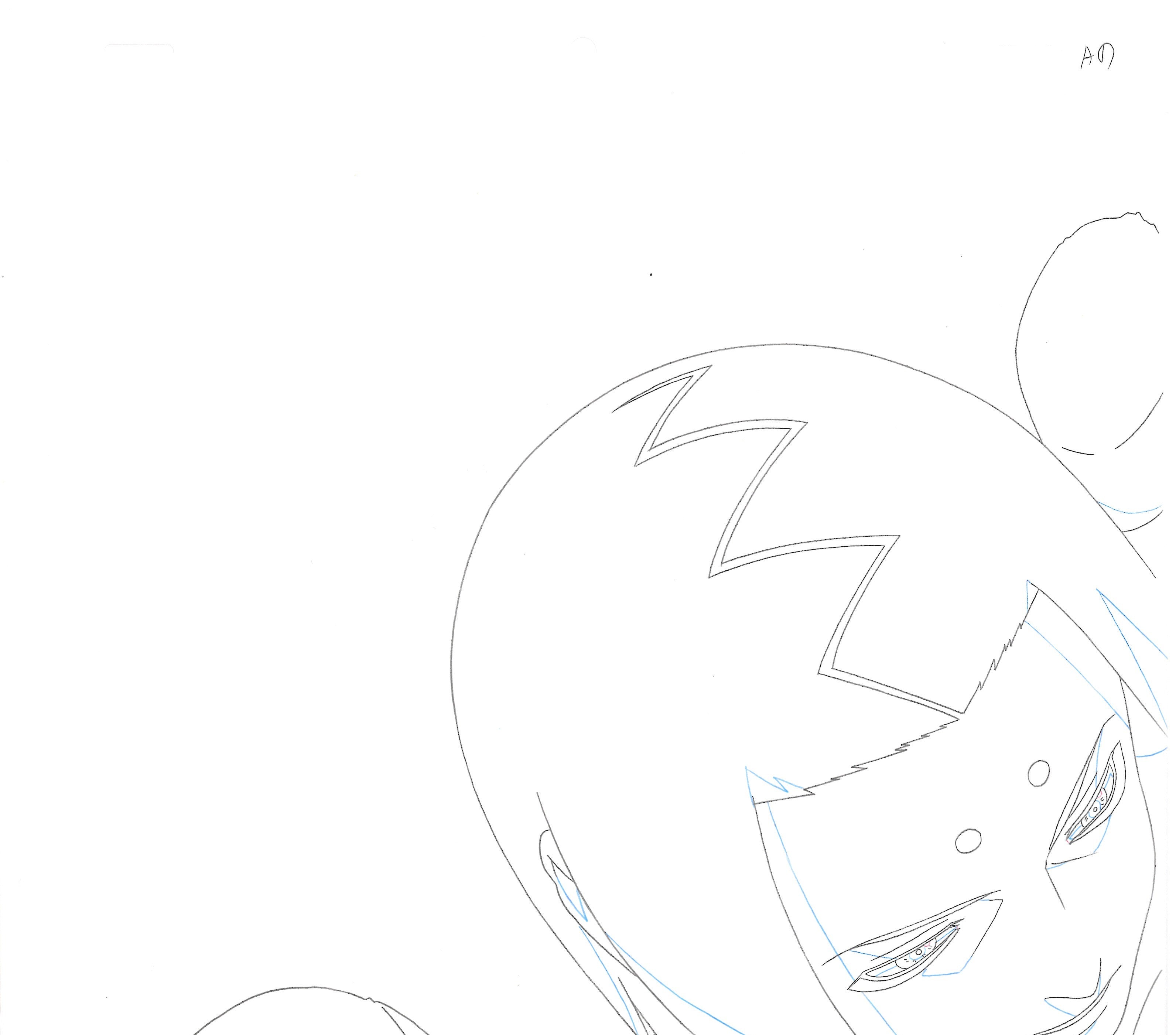 Naruto Original Drawing (2 pages) Kimimaro