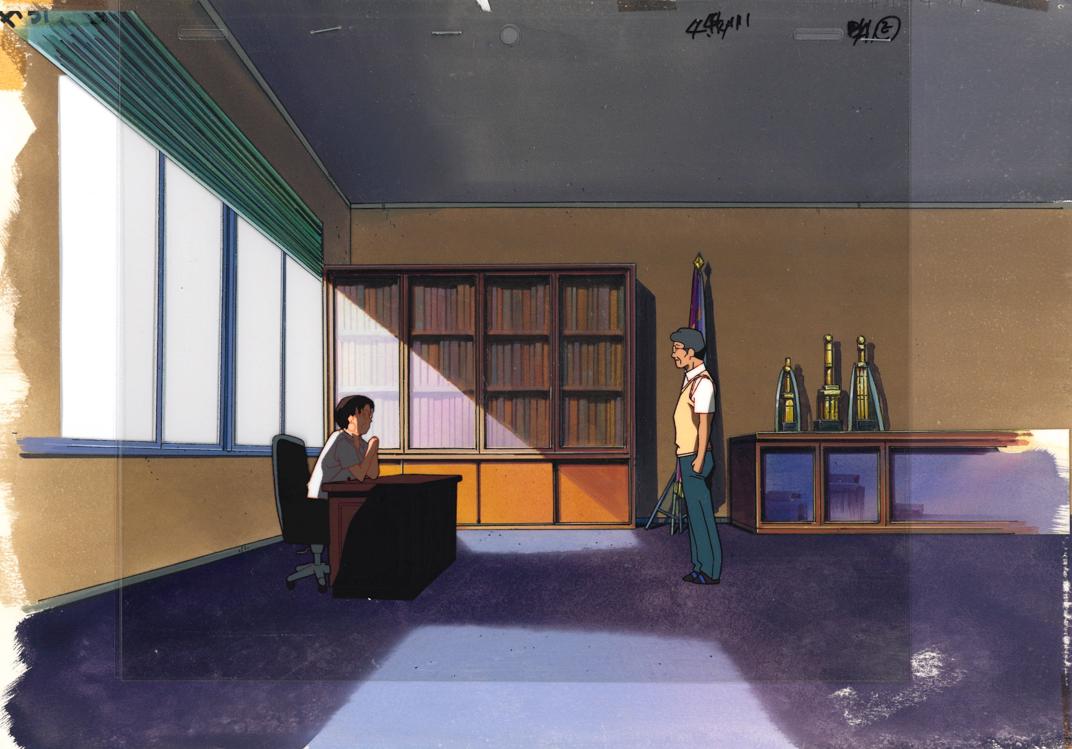 GTO Original Cel and Drawing (Ryoko Sakurai, Tadashi Sakurada)