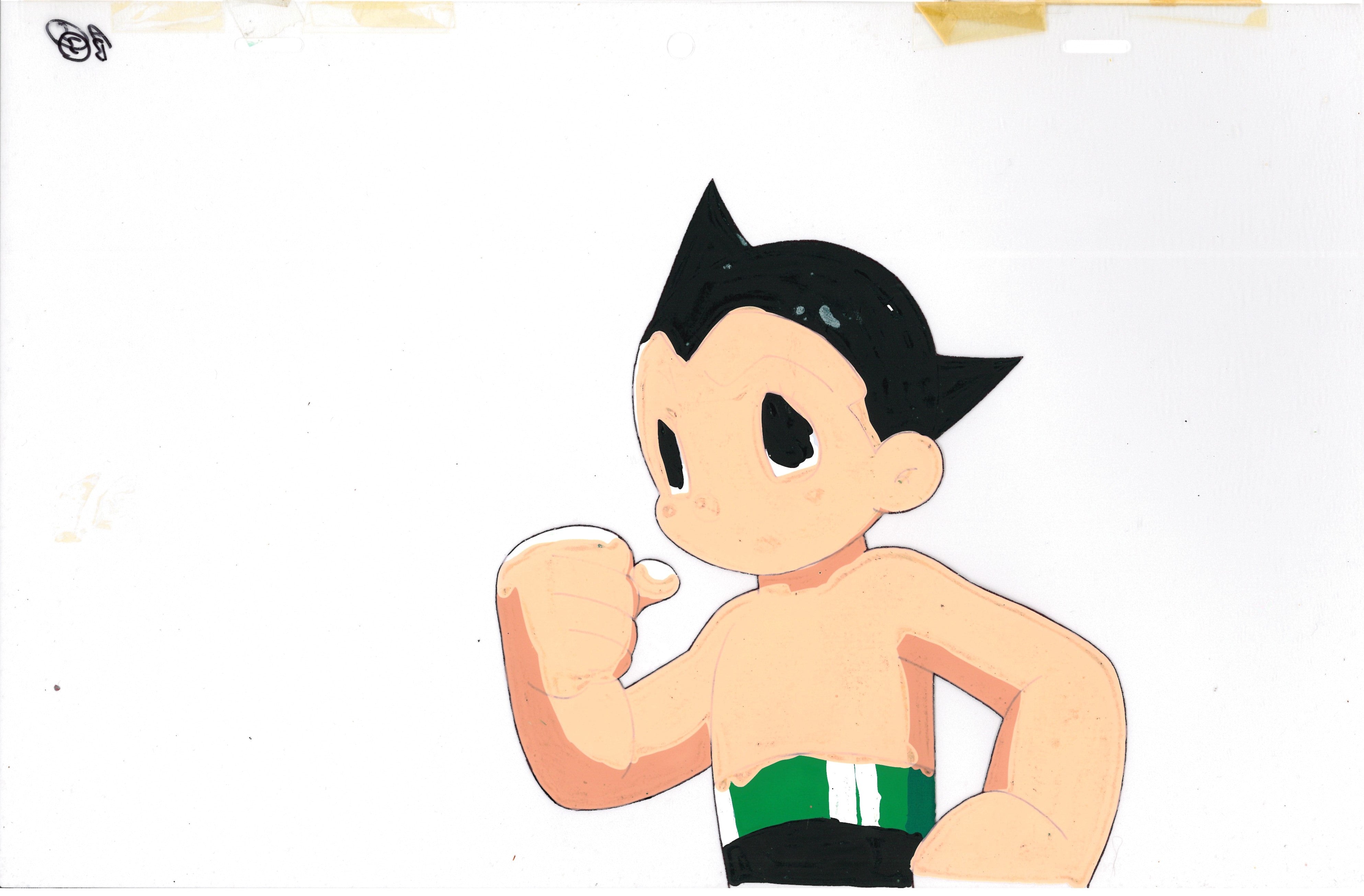 Astro Boy Original Cel and Drawing (Atom)