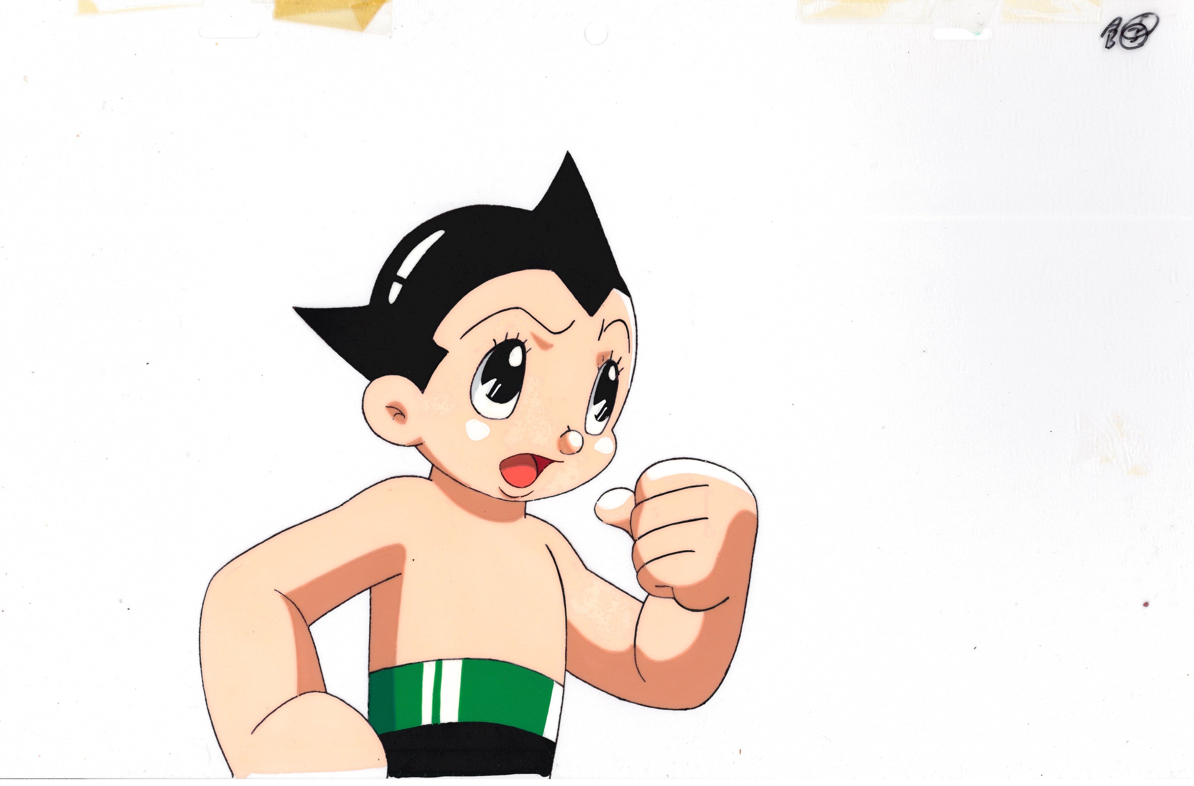 Astro Boy Original Cel and Drawing (Atom)