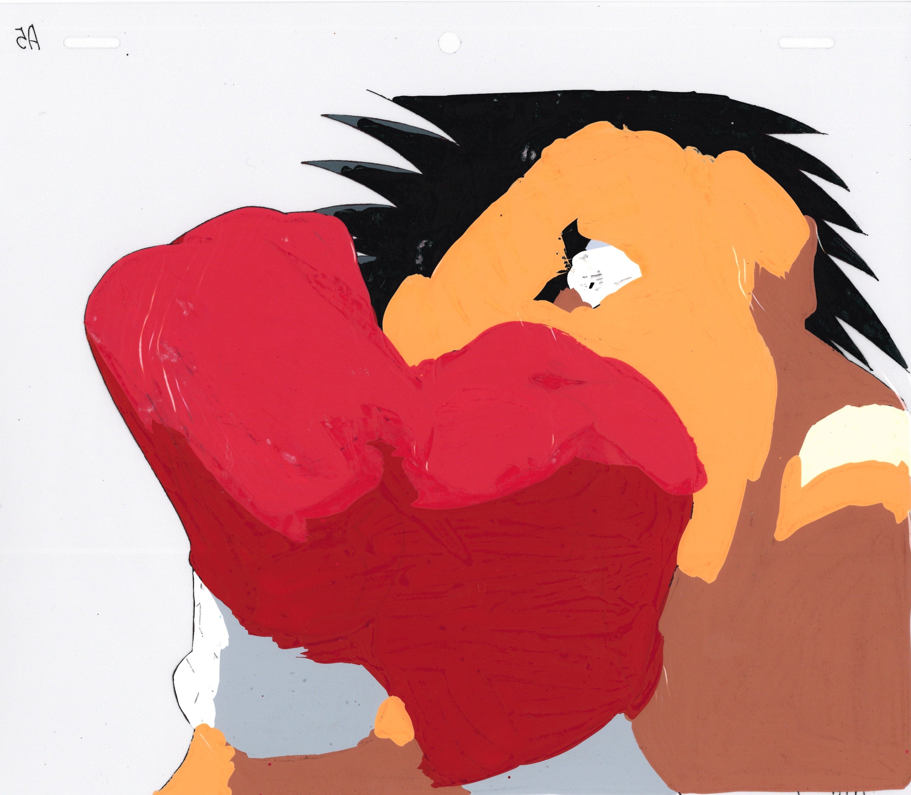 Hajime No Ippo Original Cel and Drawing (Ippo Makunouchi)