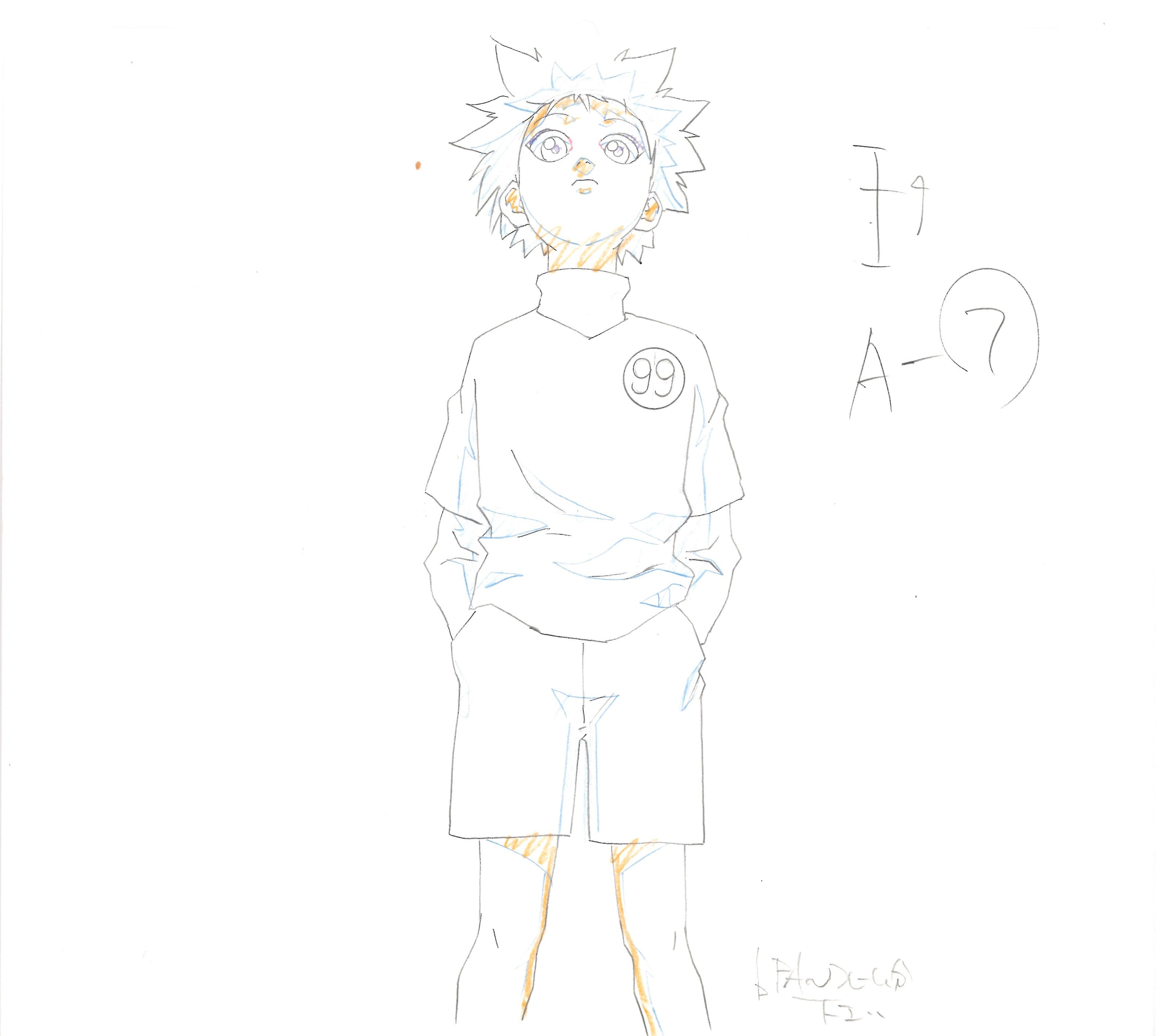 Hunter x Hunter Original Sketch (Killua)