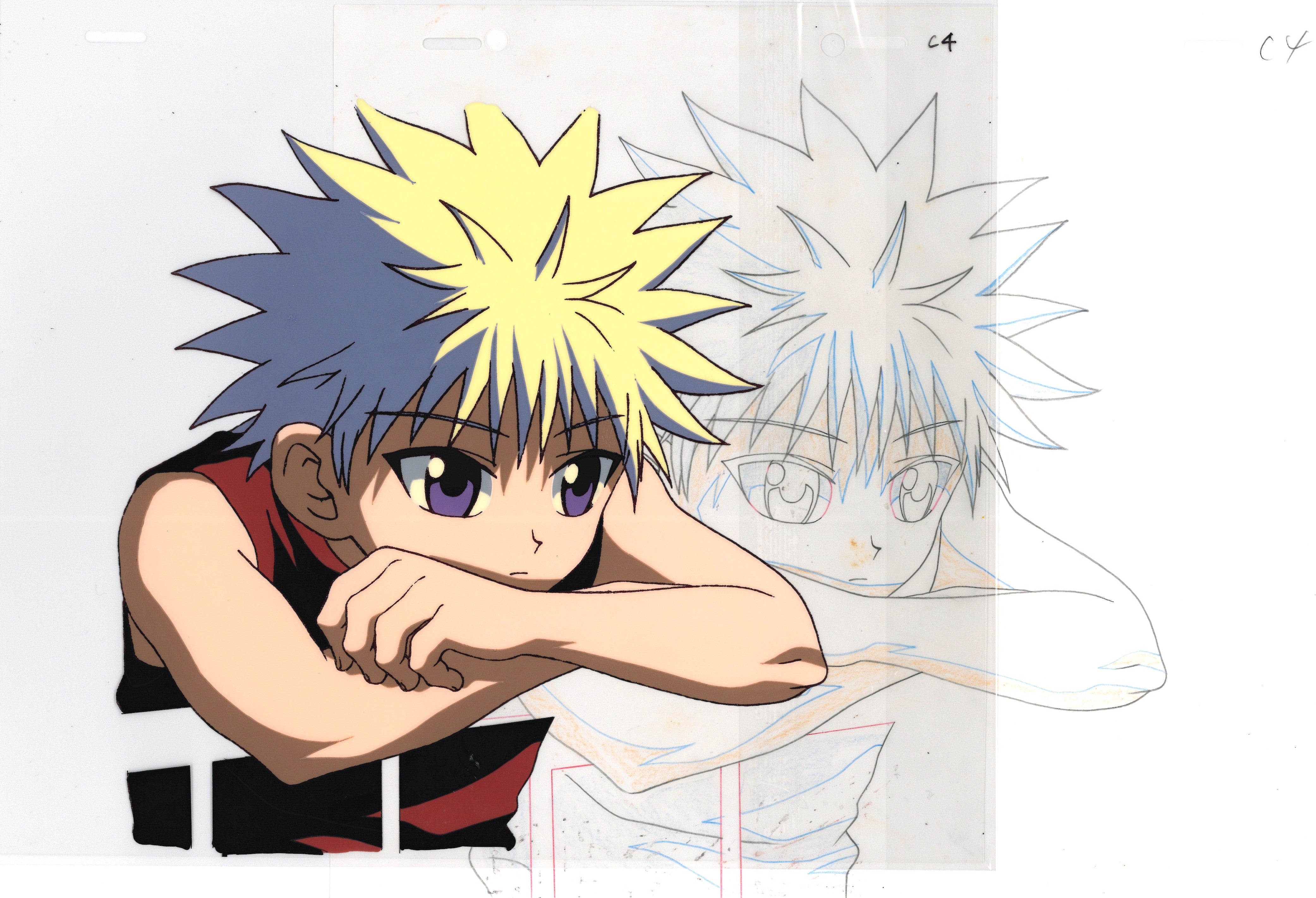 Hunter x Hunter Original Cel and Drawing (Killua)