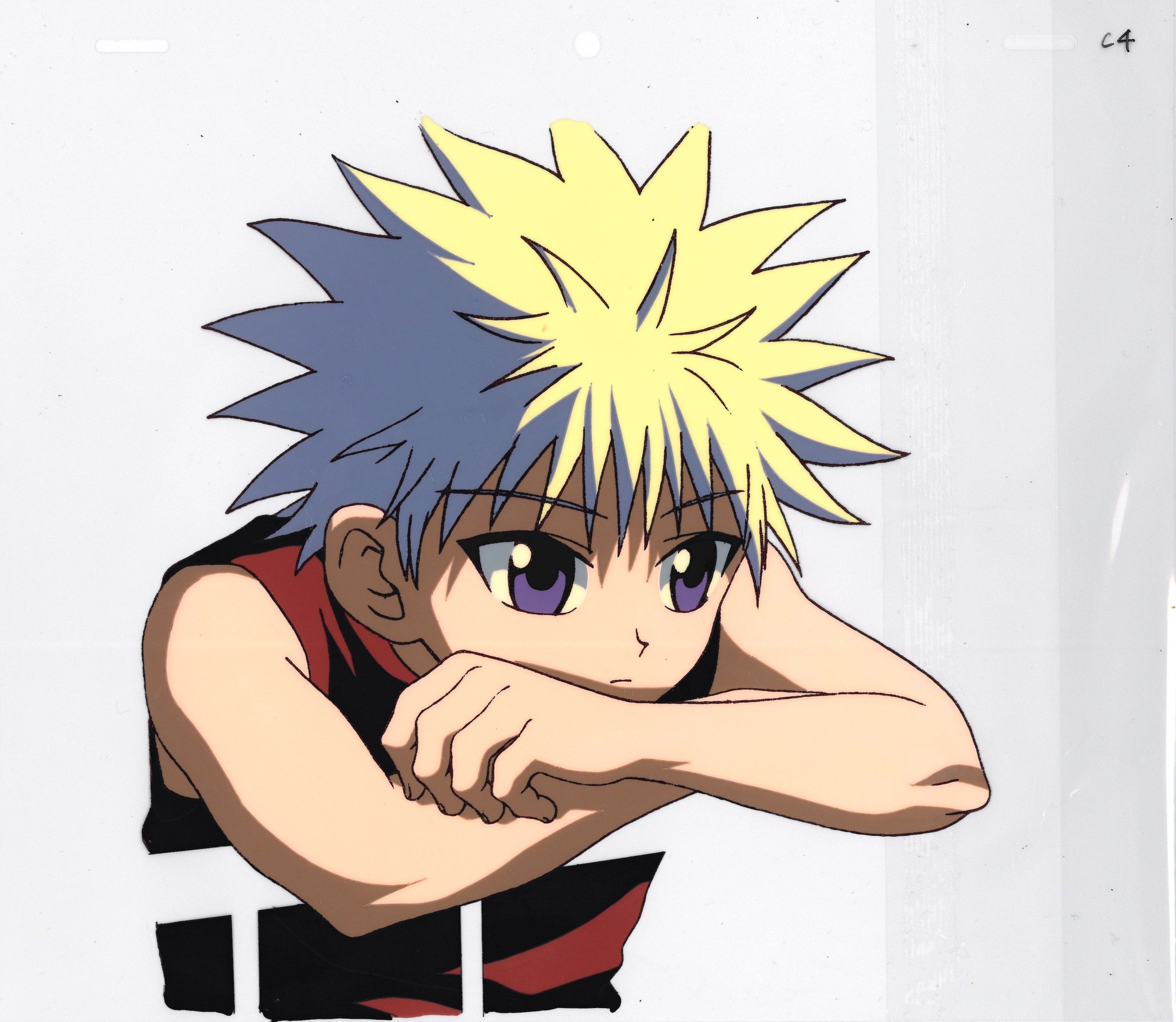 Hunter x Hunter Original Cel and Drawing (Killua)