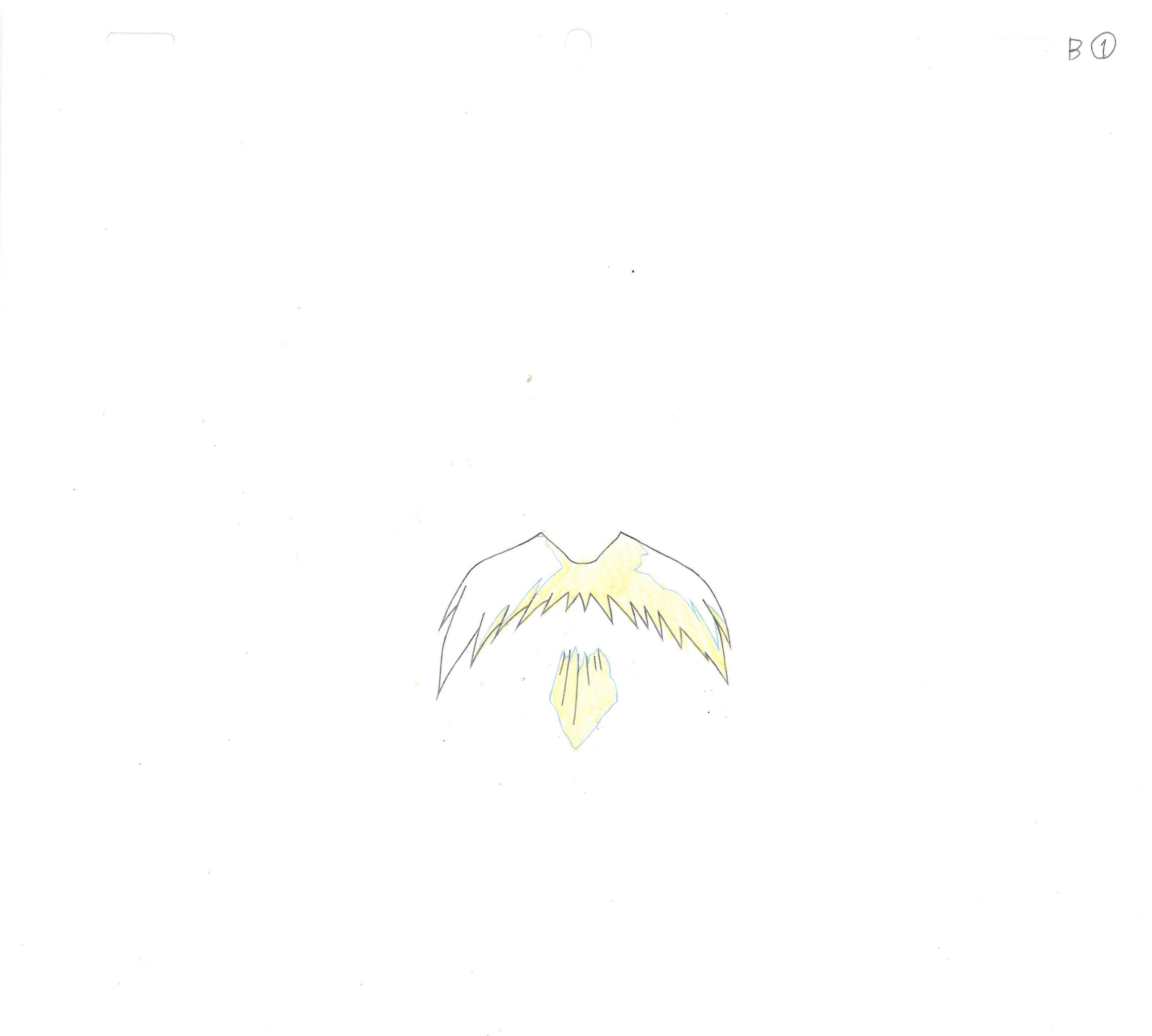 Hunter x Hunter Original Drawing (Netero) 2-page Set