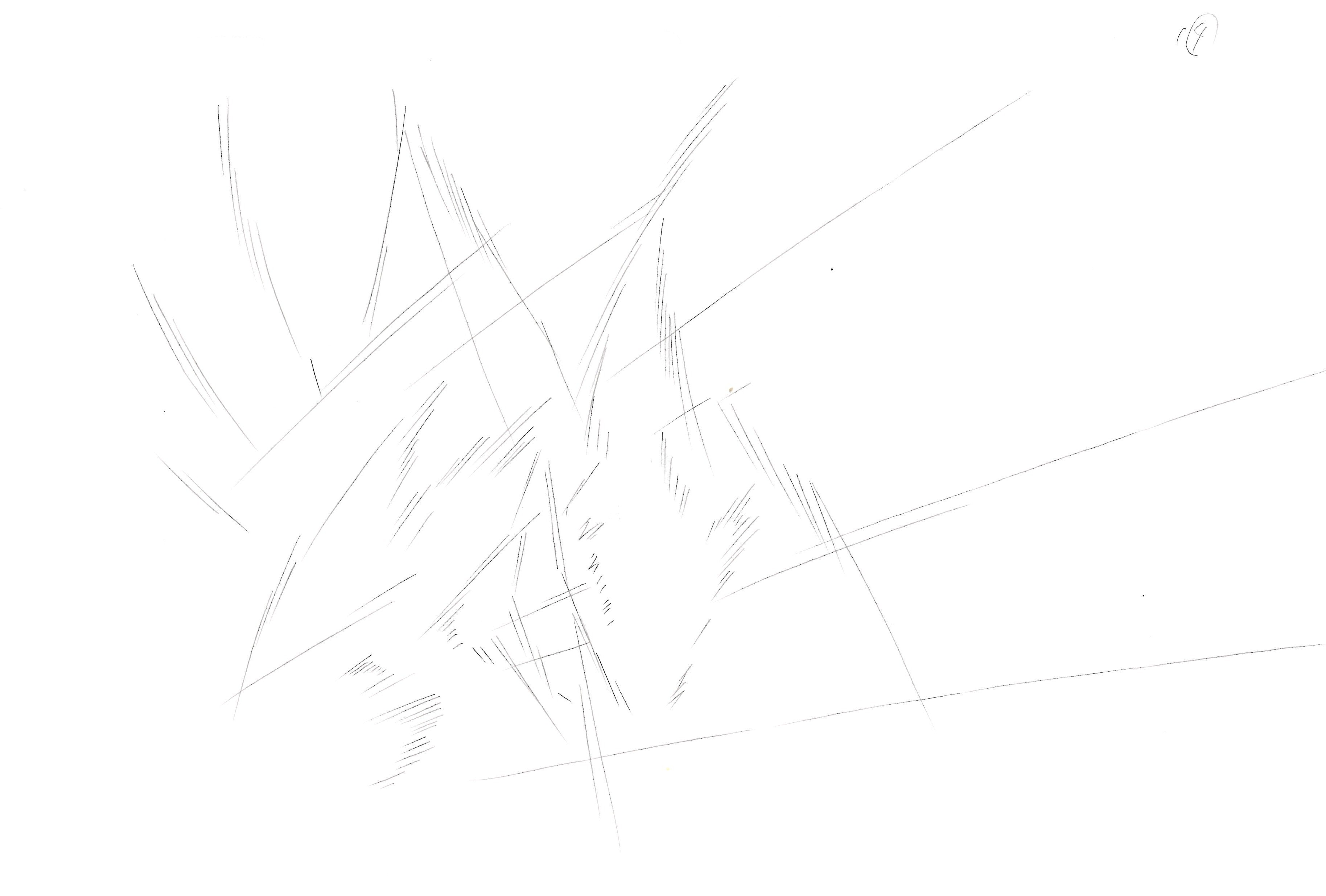 Naruto Original Sketch (Kurama/Nine-Tails) 7-page Set