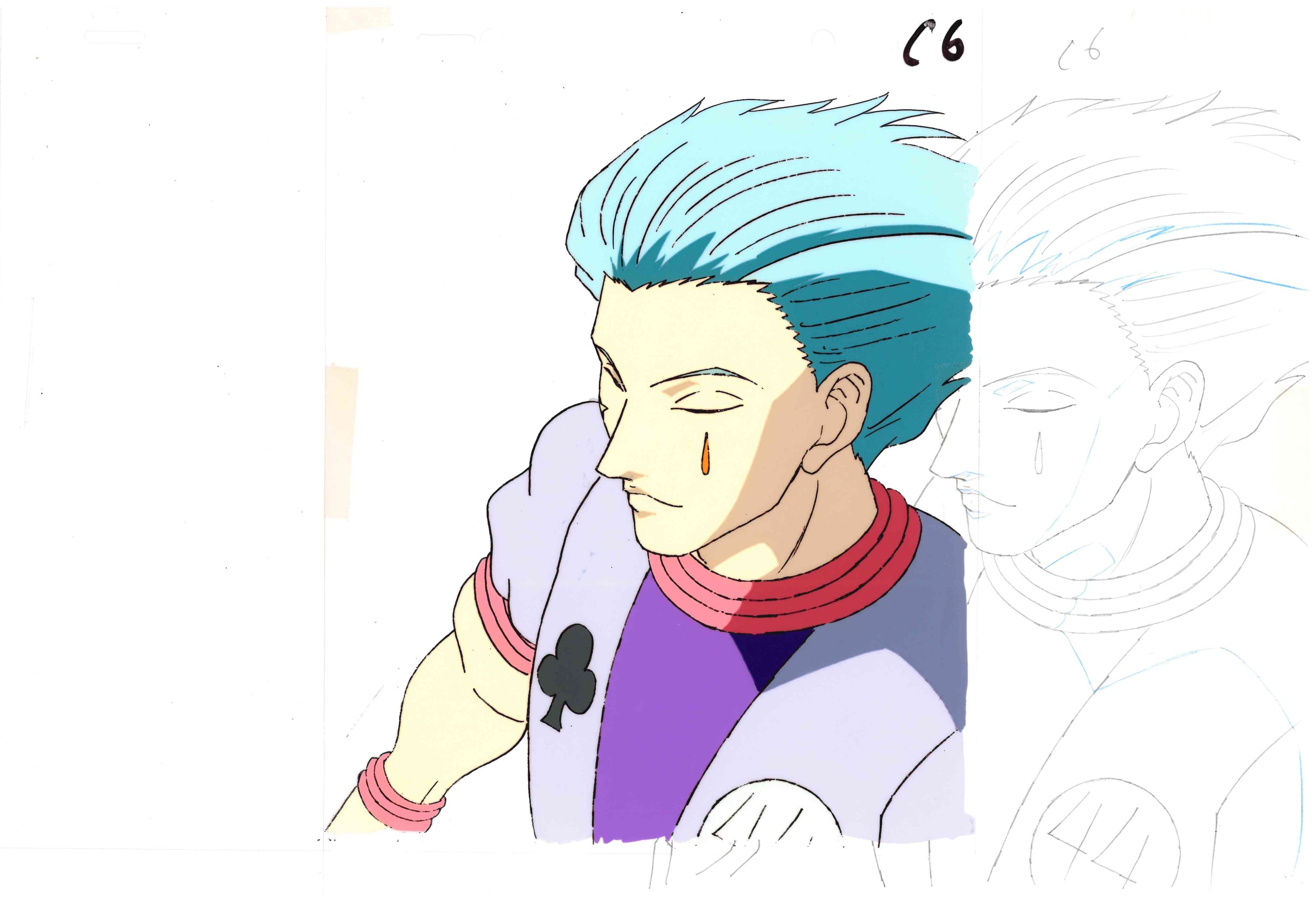 Hunter x Hunter Original Cel and Drawing (Hisoka)