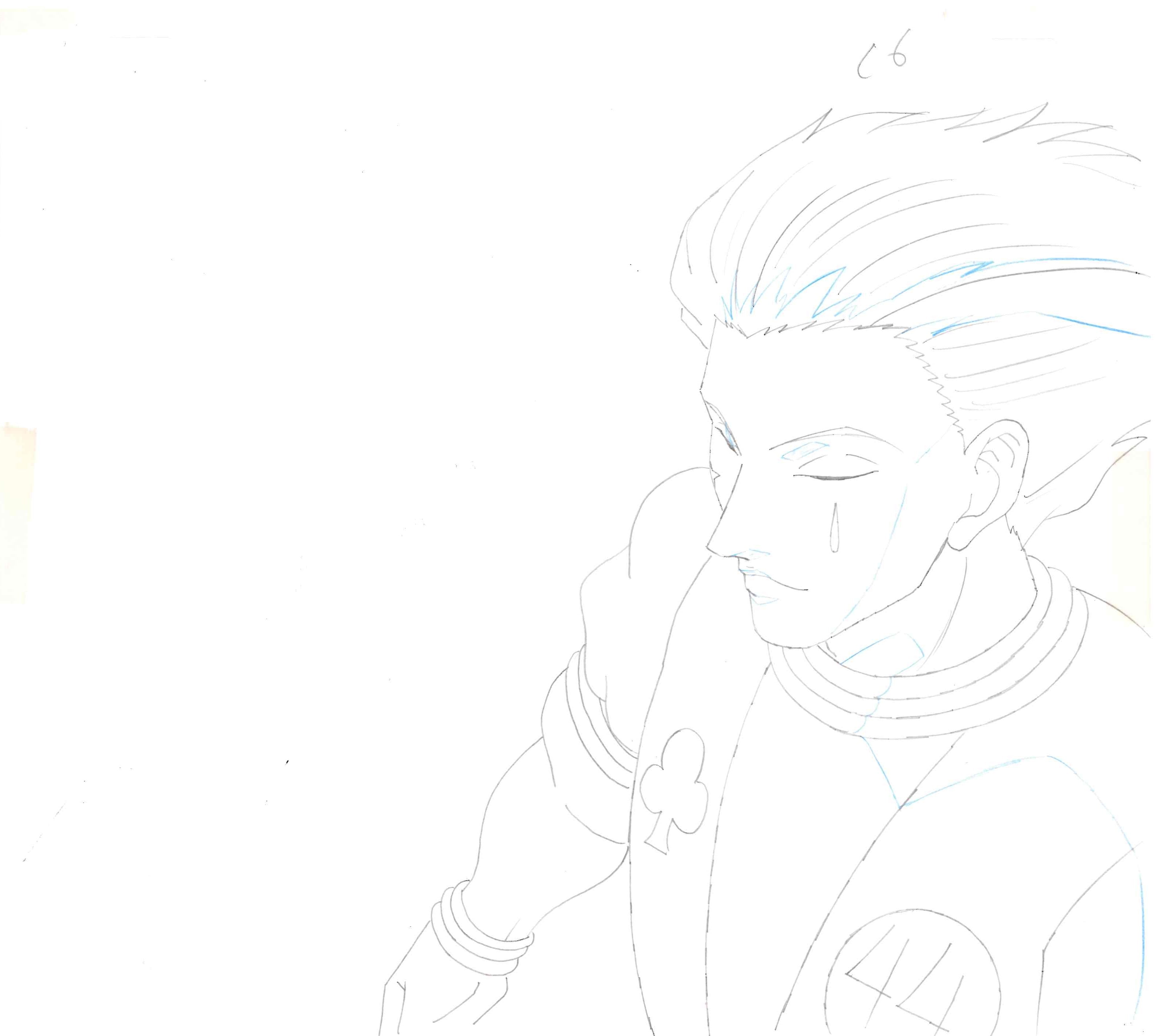 Hunter x Hunter Original Cel and Drawing (Hisoka)