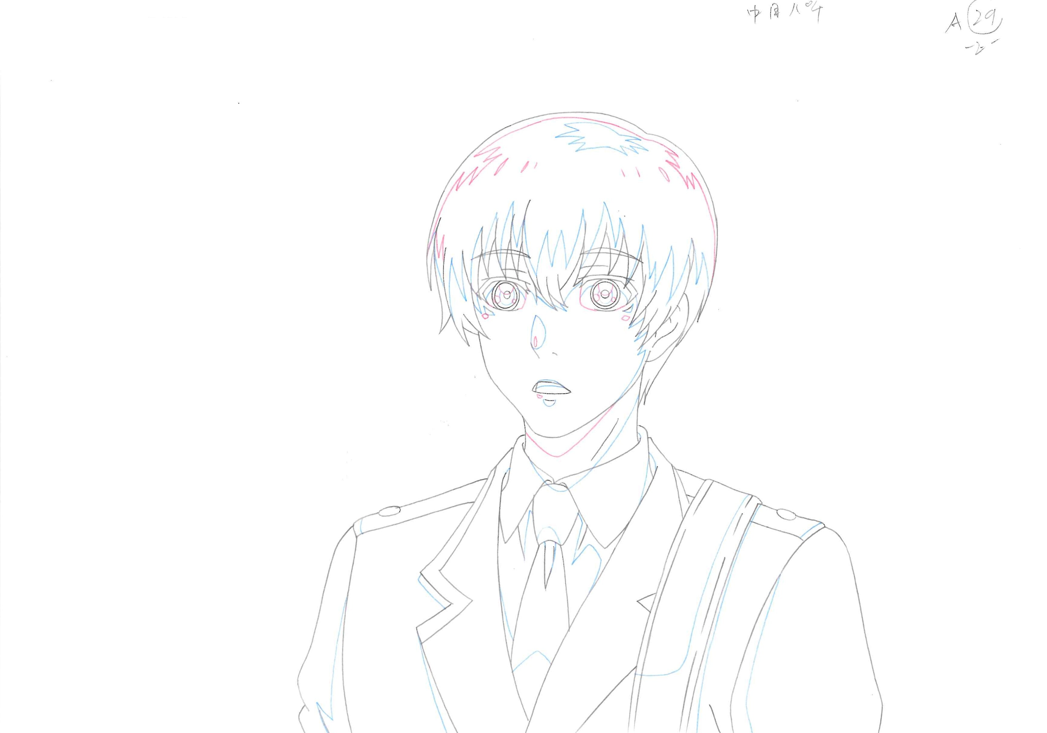 Tokyo Ghoul Original Drawing (Ken Kaneki) 7-page Set