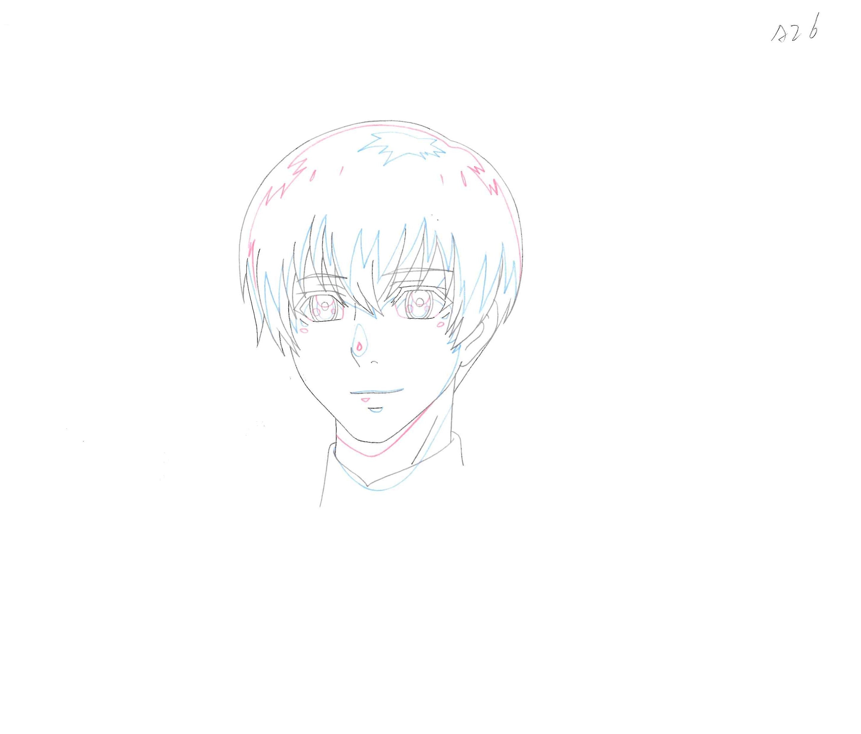 Tokyo Ghoul Original Drawing (Ken Kaneki) 7-page Set
