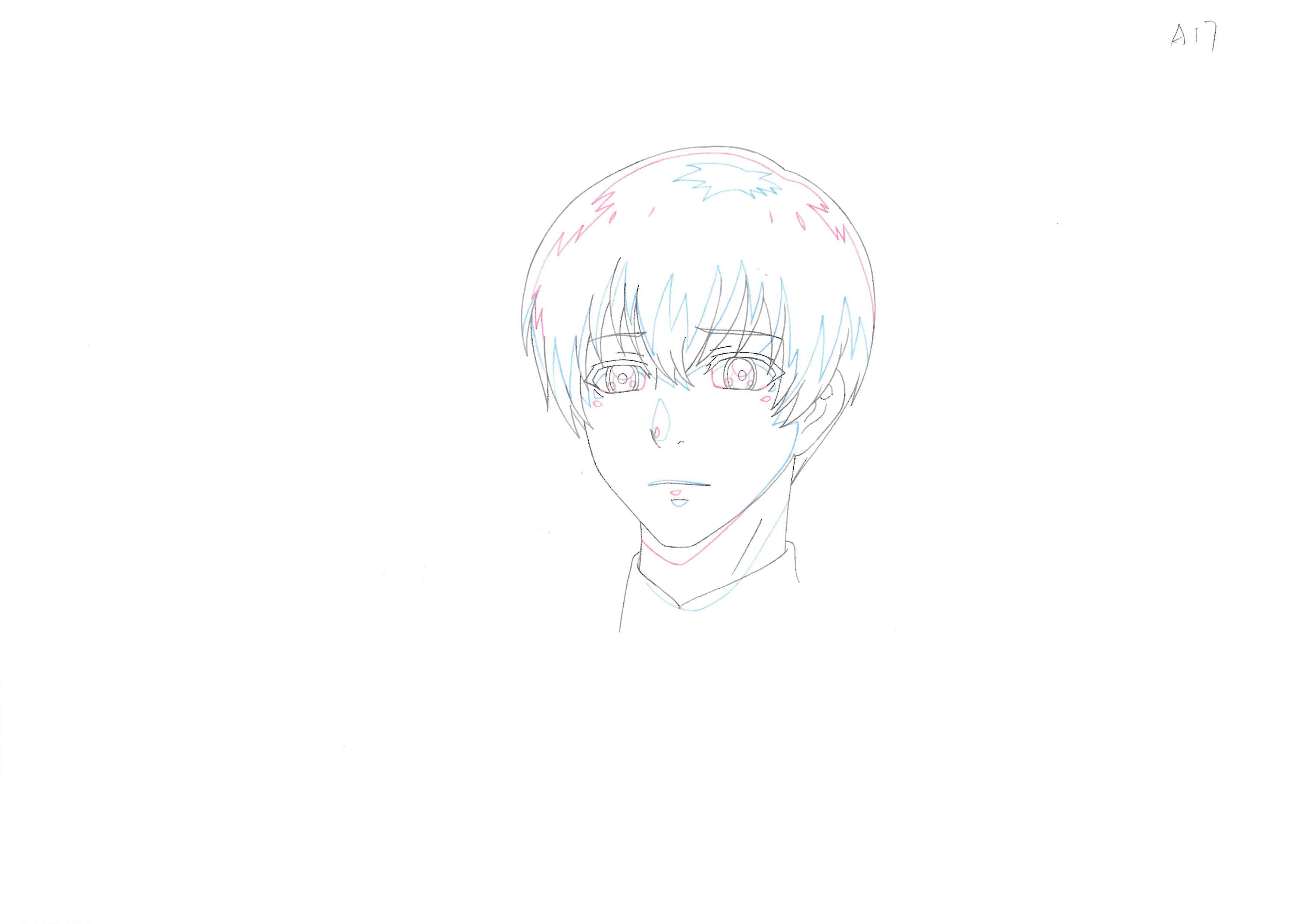 Tokyo Ghoul Original Drawing (Ken Kaneki) 7-page Set