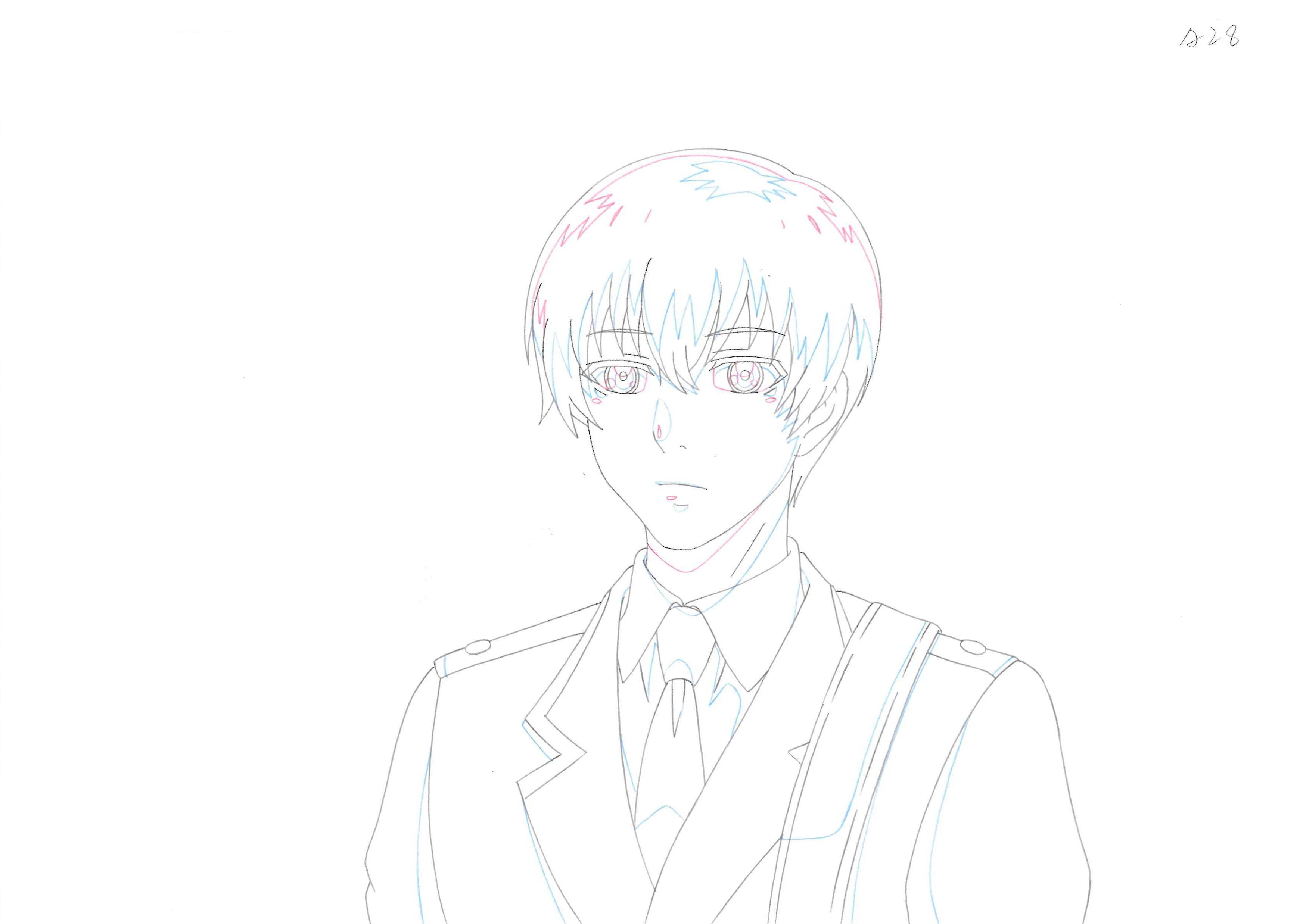 Tokyo Ghoul Original Drawing (Ken Kaneki) 7-page Set