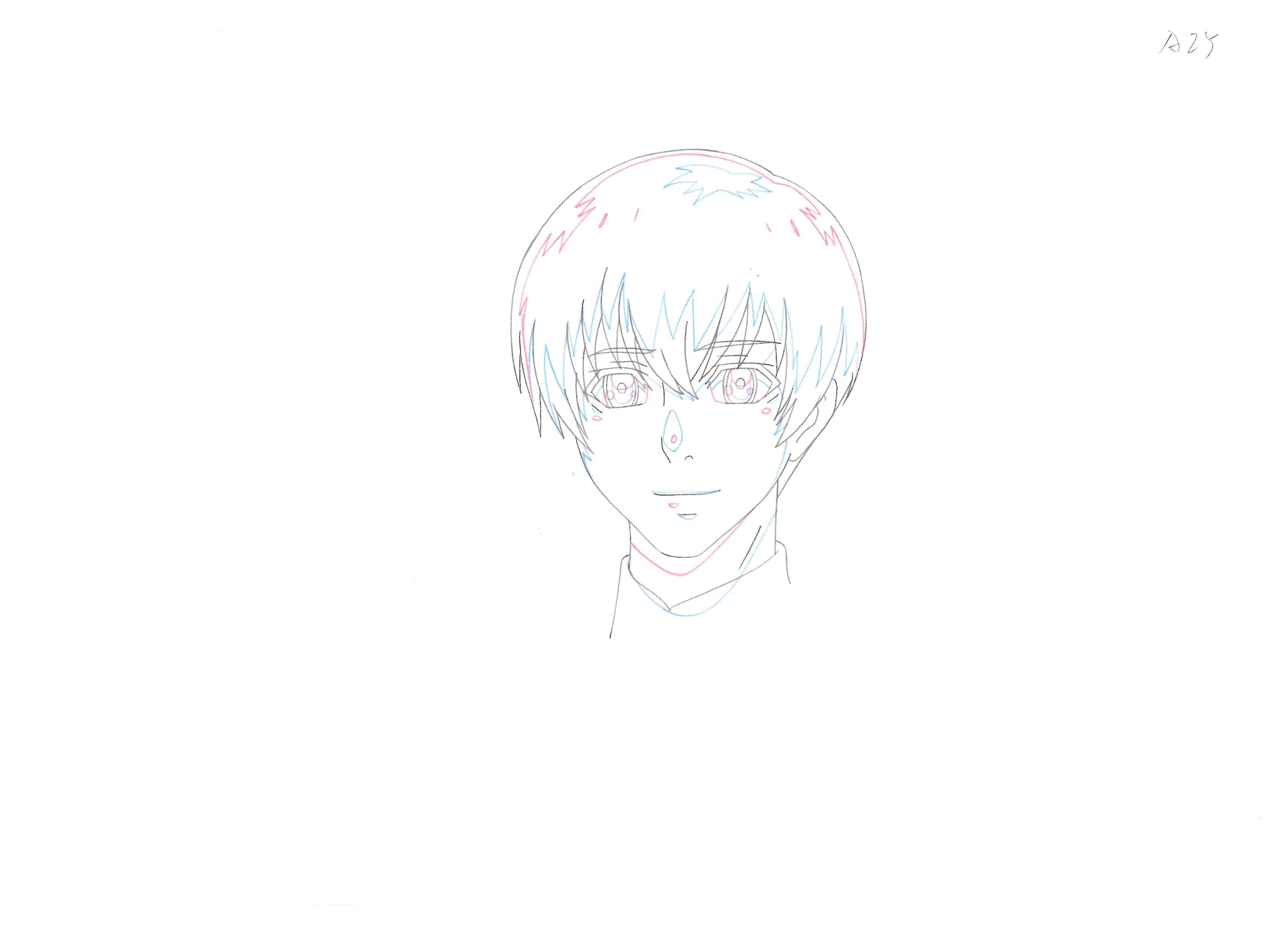 Tokyo Ghoul Original Drawing (Ken Kaneki) 7-page Set