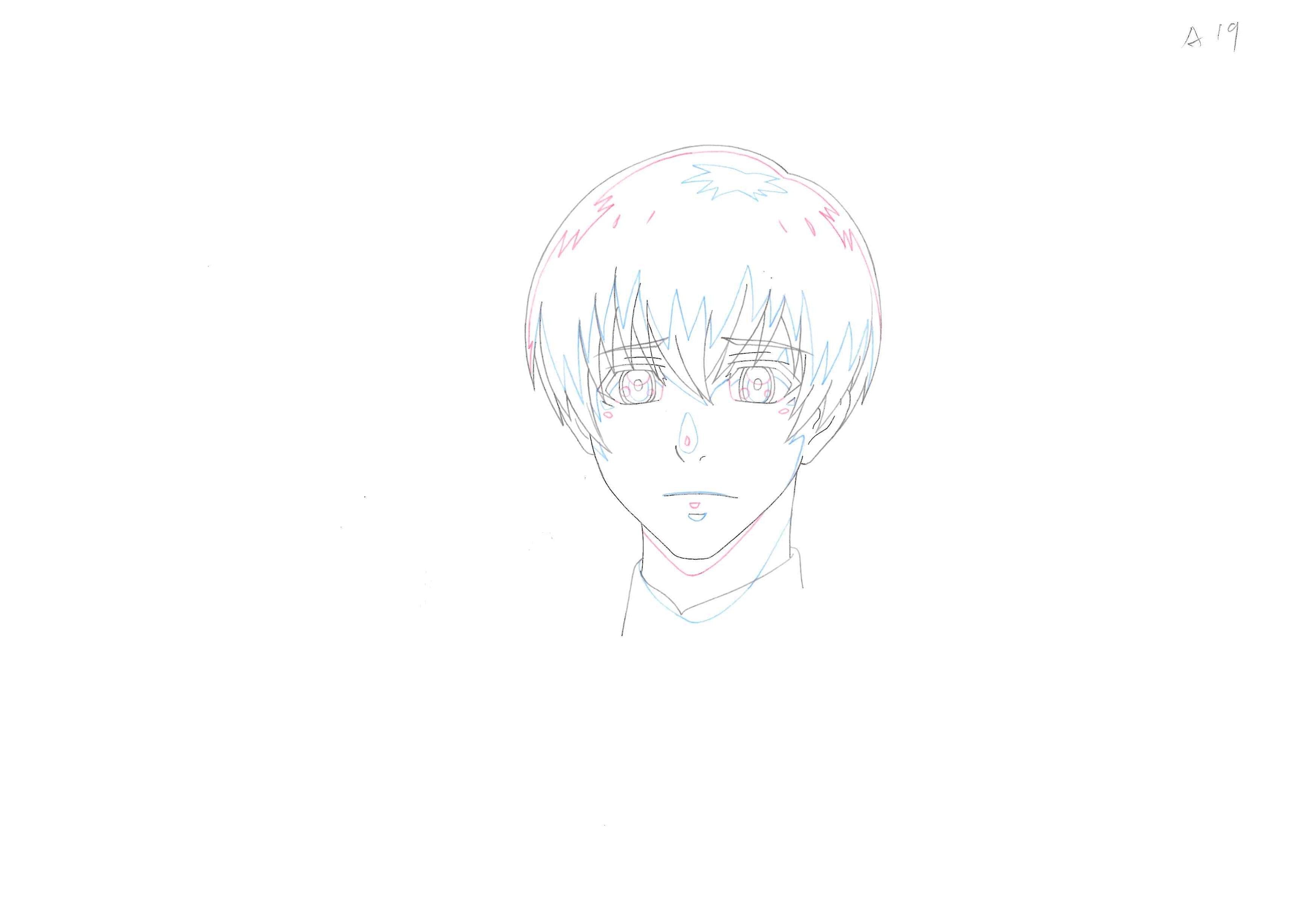 Tokyo Ghoul Original Drawing (Ken Kaneki) 7-page Set
