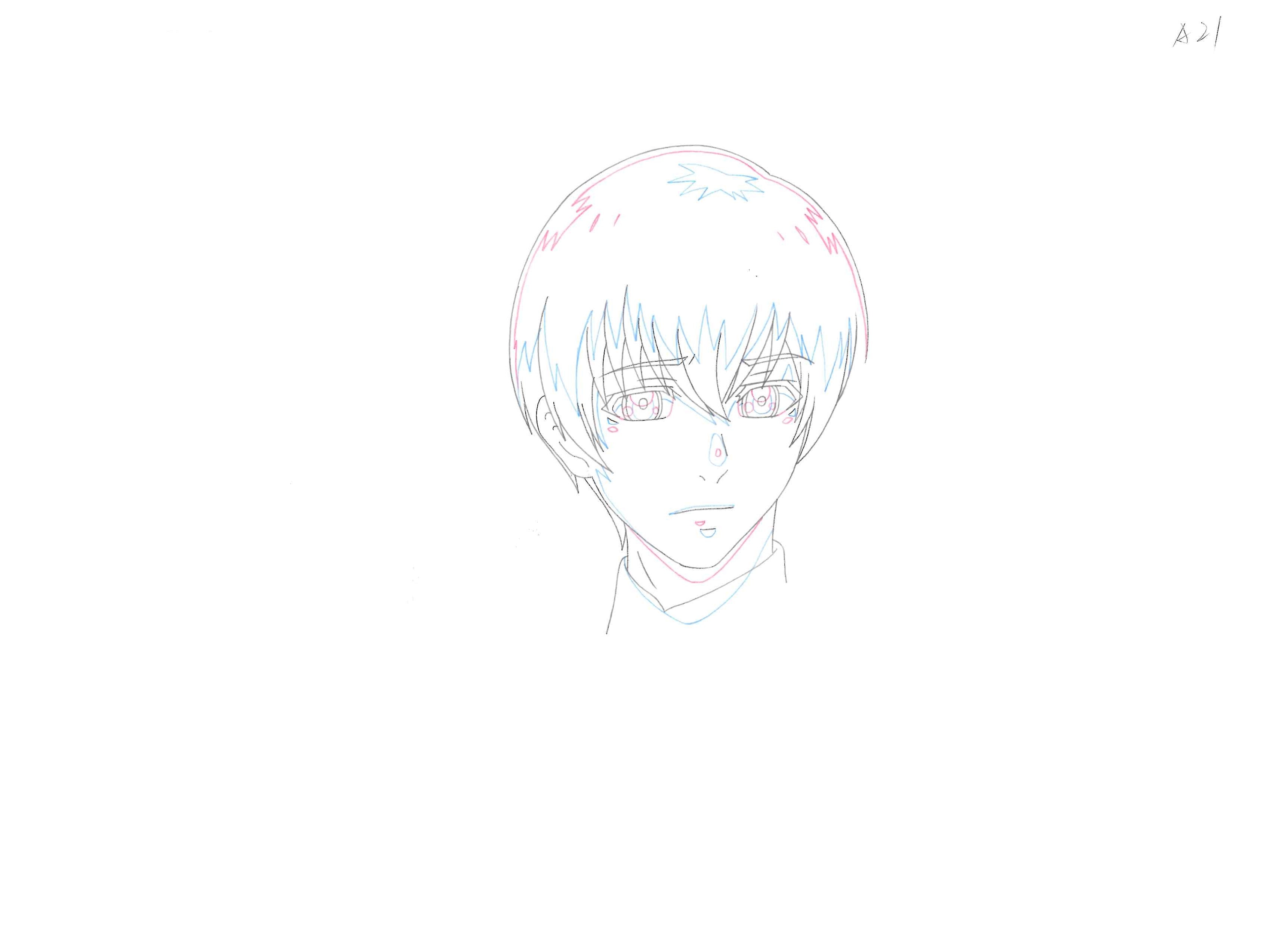 Tokyo Ghoul Original Drawing (Ken Kaneki) 9-page Set