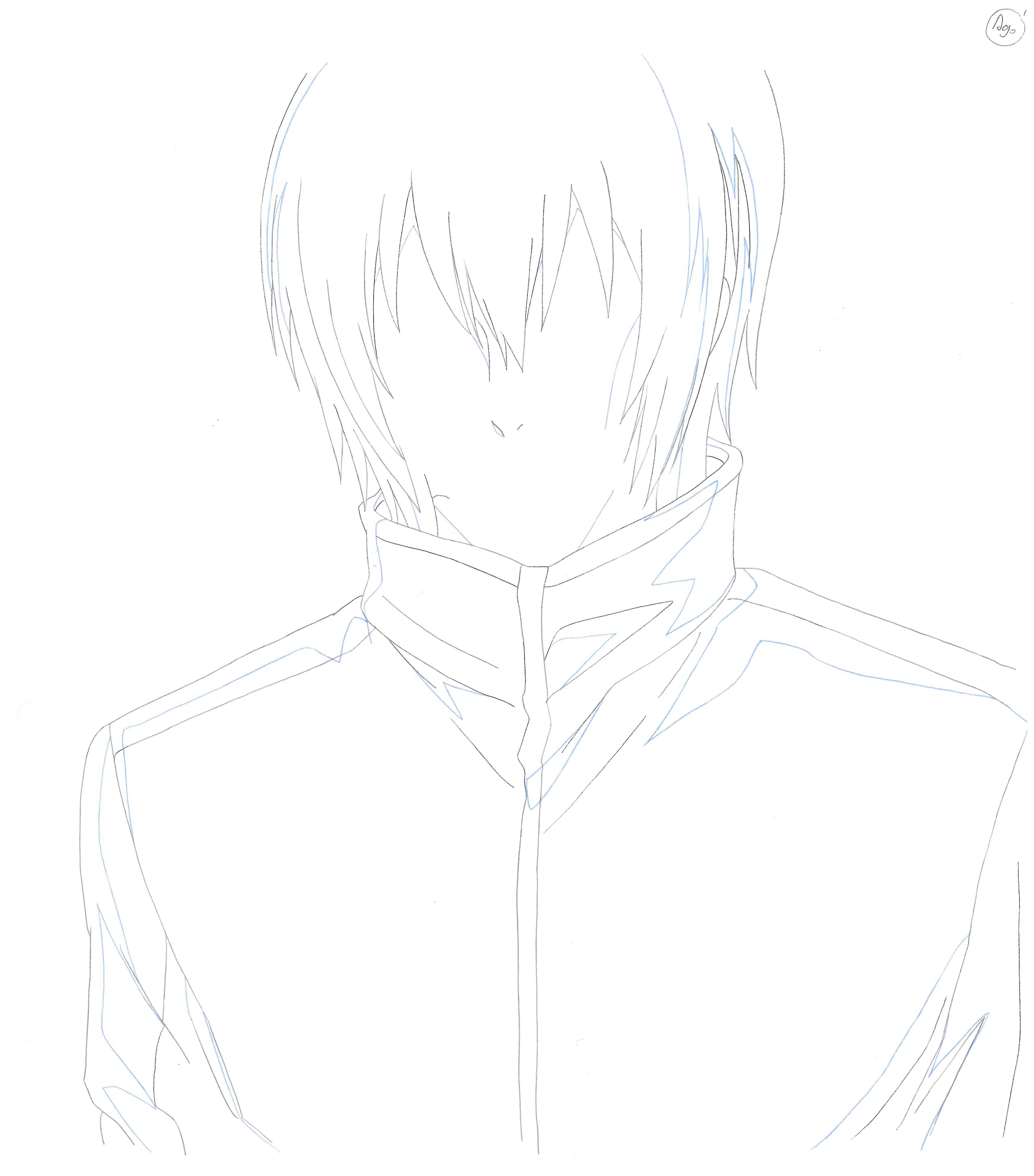 Tokyo Ghoul Original Drawing (Ayato Kirishima) 5-page Set