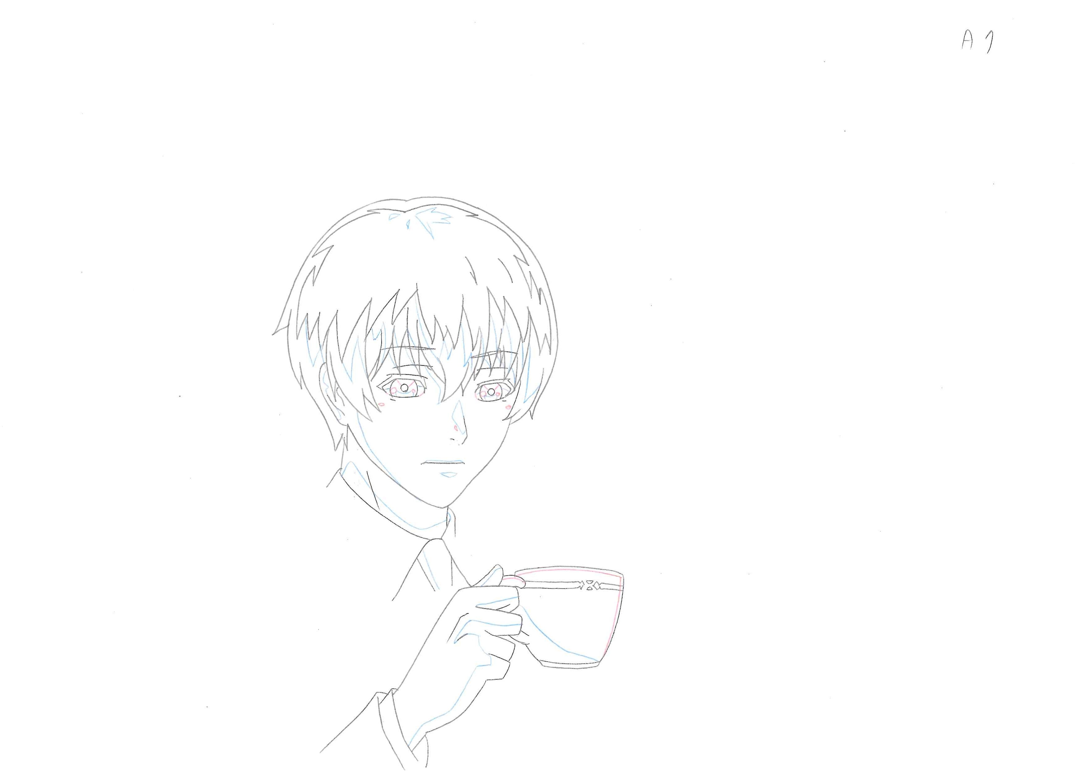 Tokyo Ghoul Original Drawing (Ken Kaneki) 12-page Set