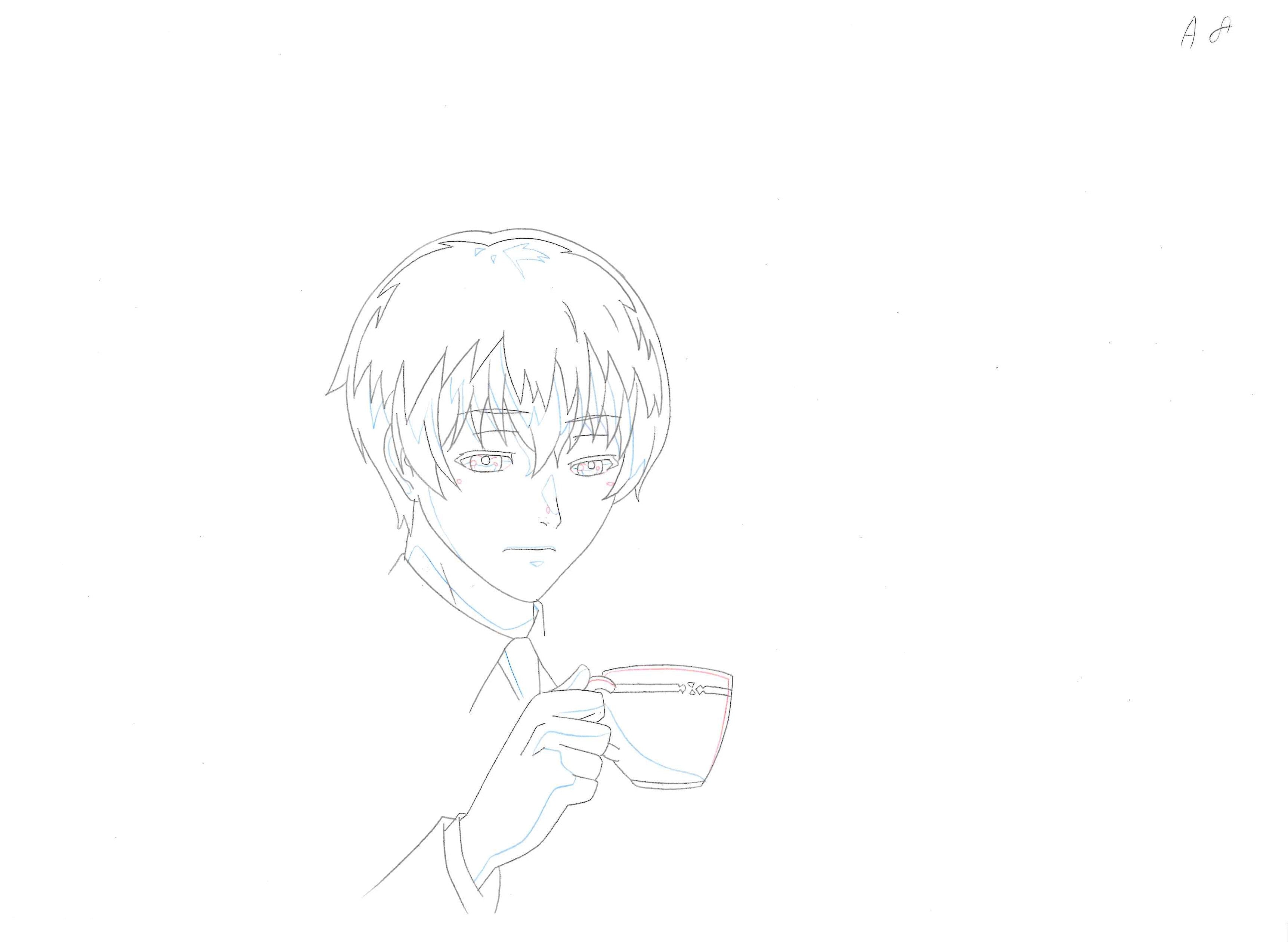 Tokyo Ghoul Original Drawing (Ken Kaneki) 12-page Set