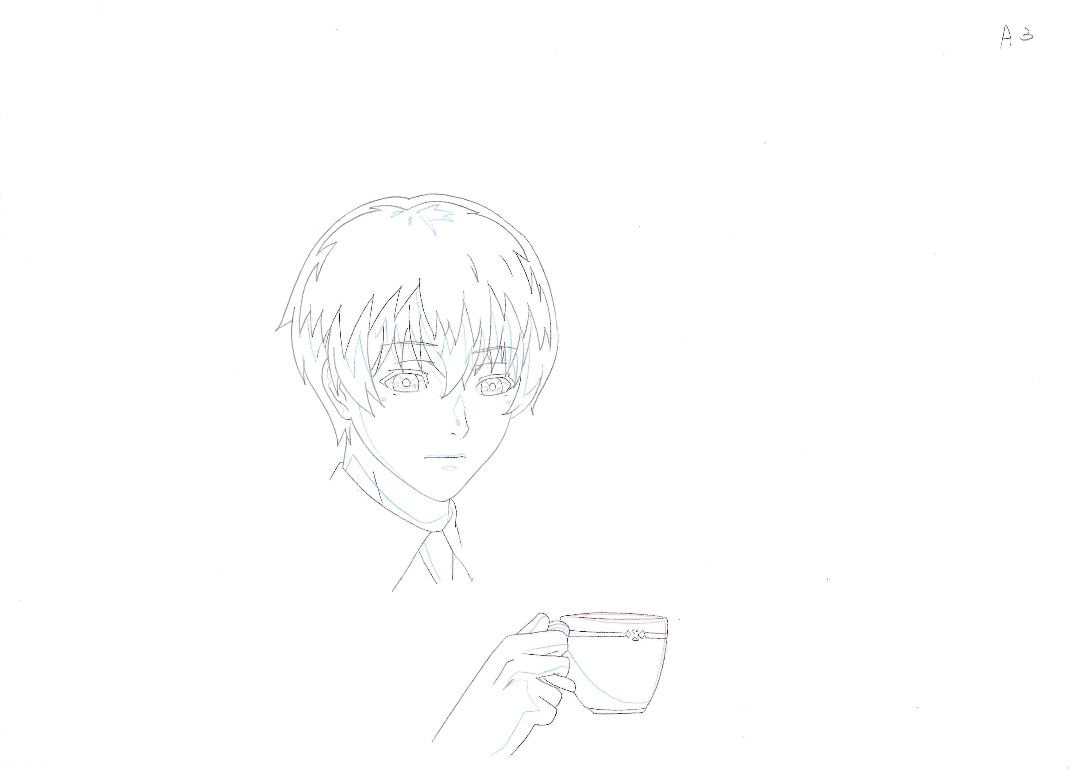 Tokyo Ghoul Original Drawing (Ken Kaneki) 12-page Set