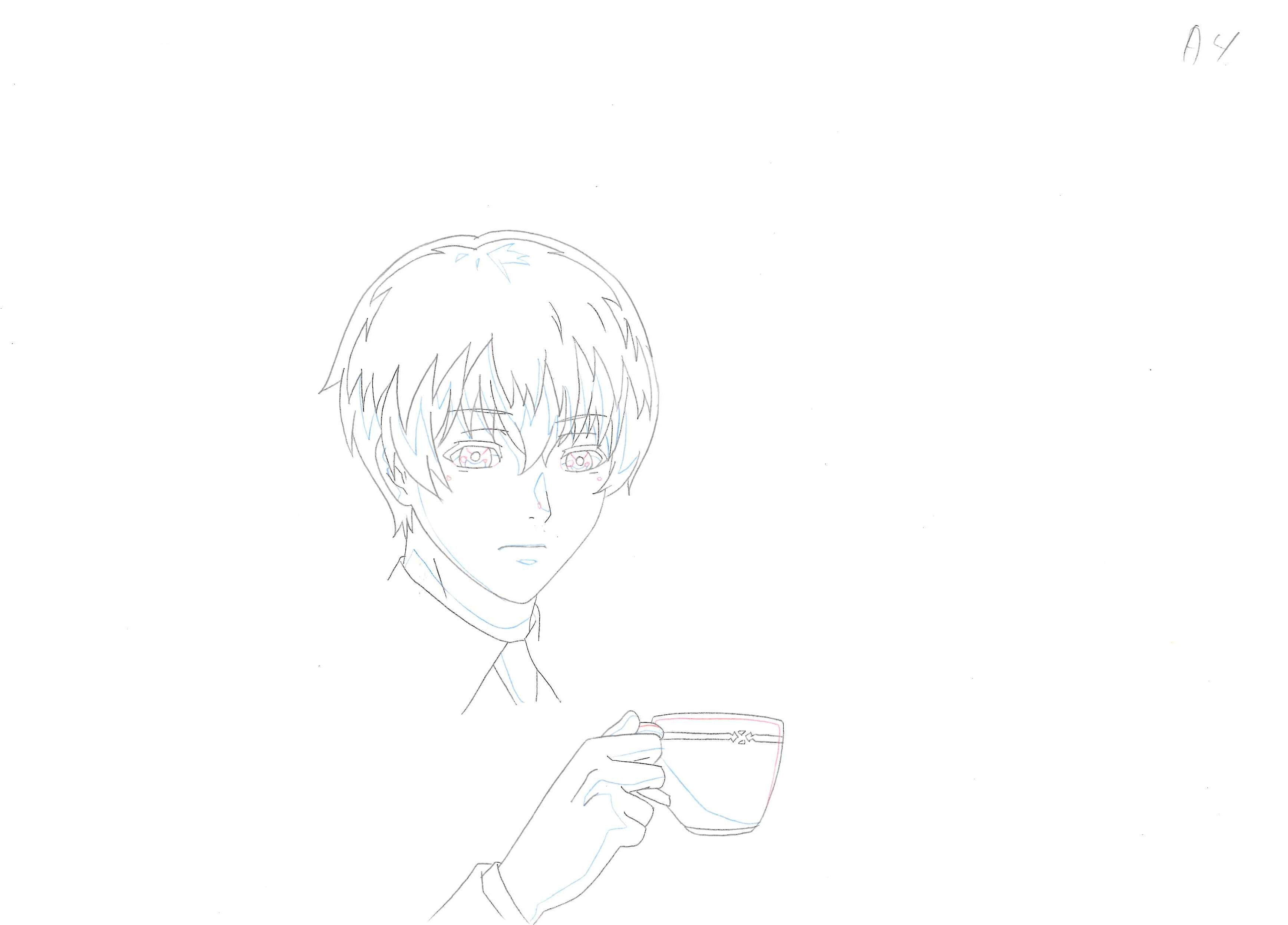 Tokyo Ghoul Original Drawing (Ken Kaneki) 12-page Set