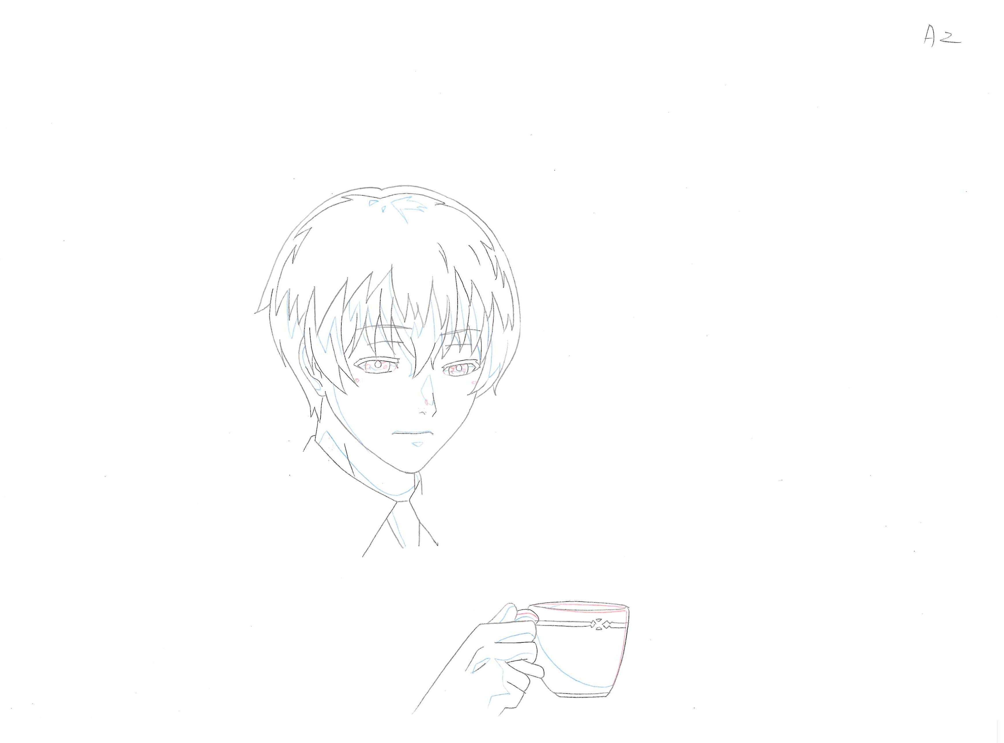Tokyo Ghoul Original Drawing (Ken Kaneki) 12-page Set