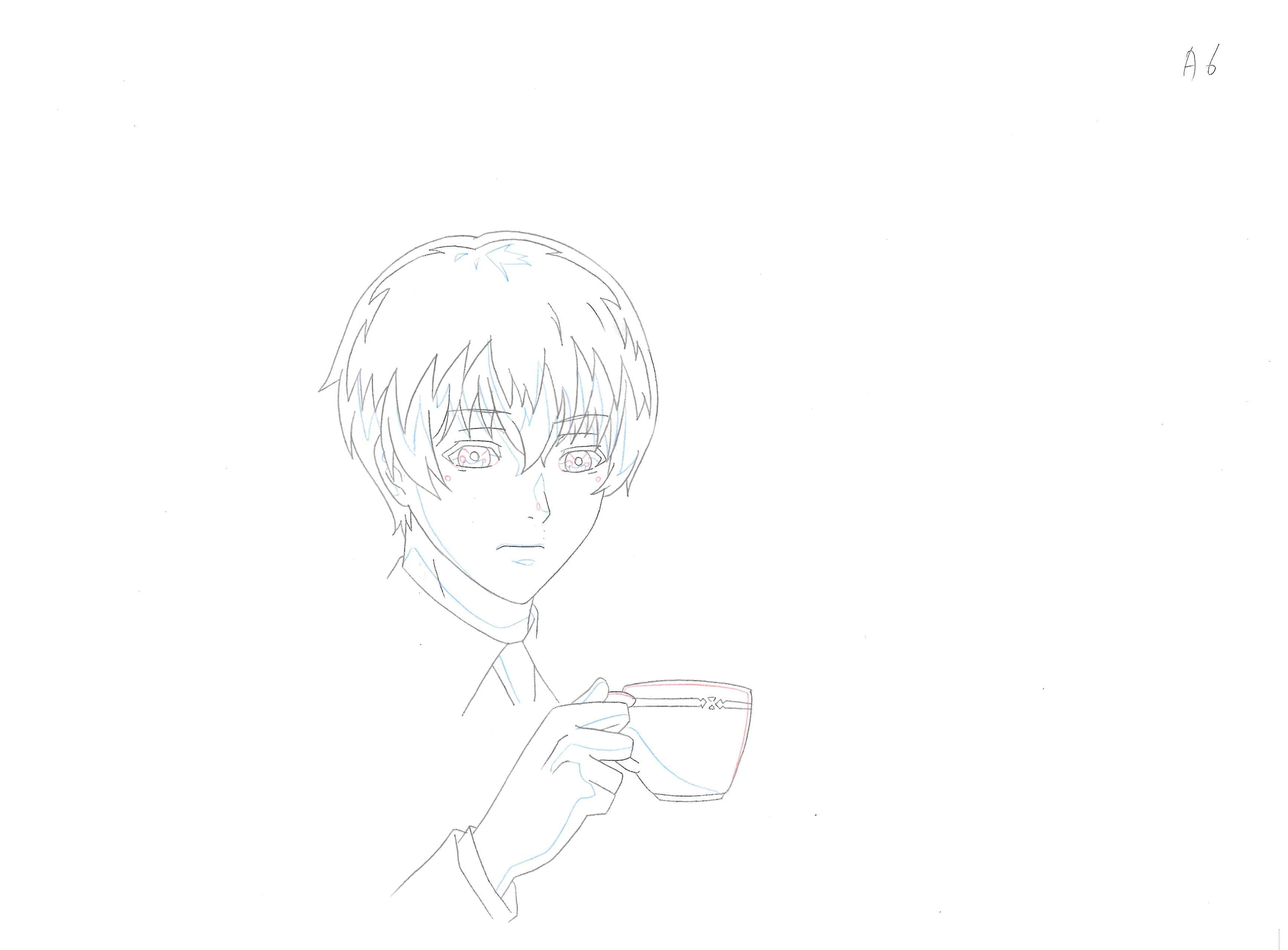 Tokyo Ghoul Original Drawing (Ken Kaneki) 12-page Set