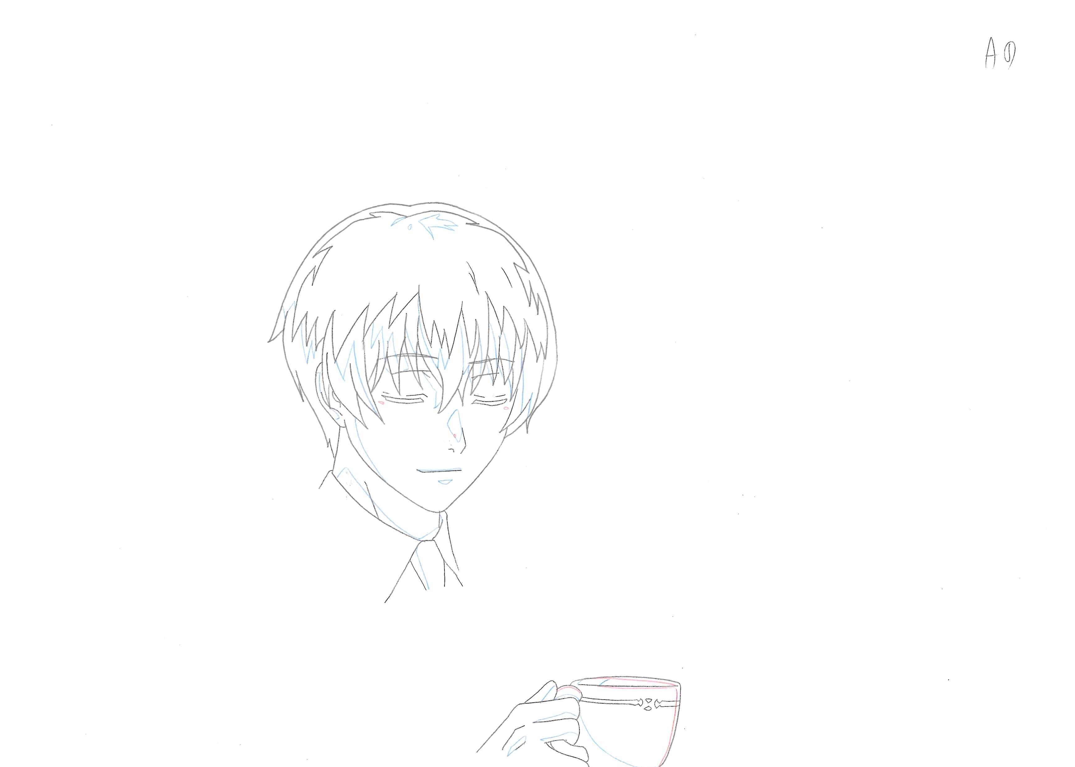 Tokyo Ghoul Original Drawing (Ken Kaneki) 12-page Set