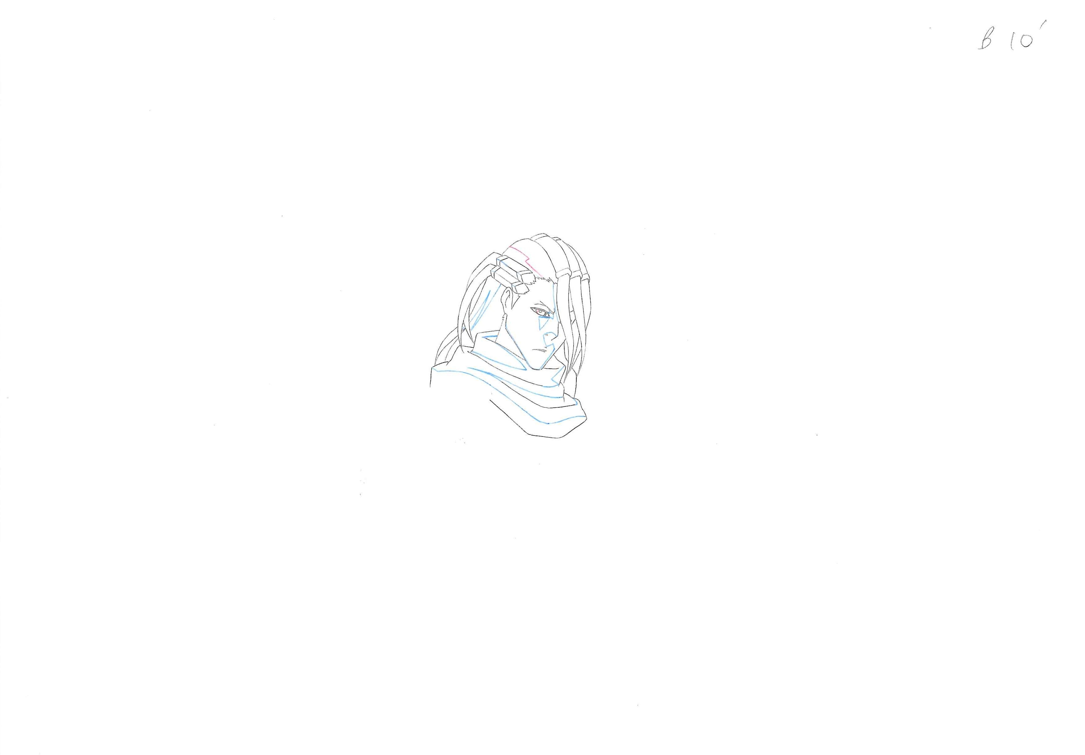 Bleach Original Drawing (Byakuya Kuchiki) 2-page Set