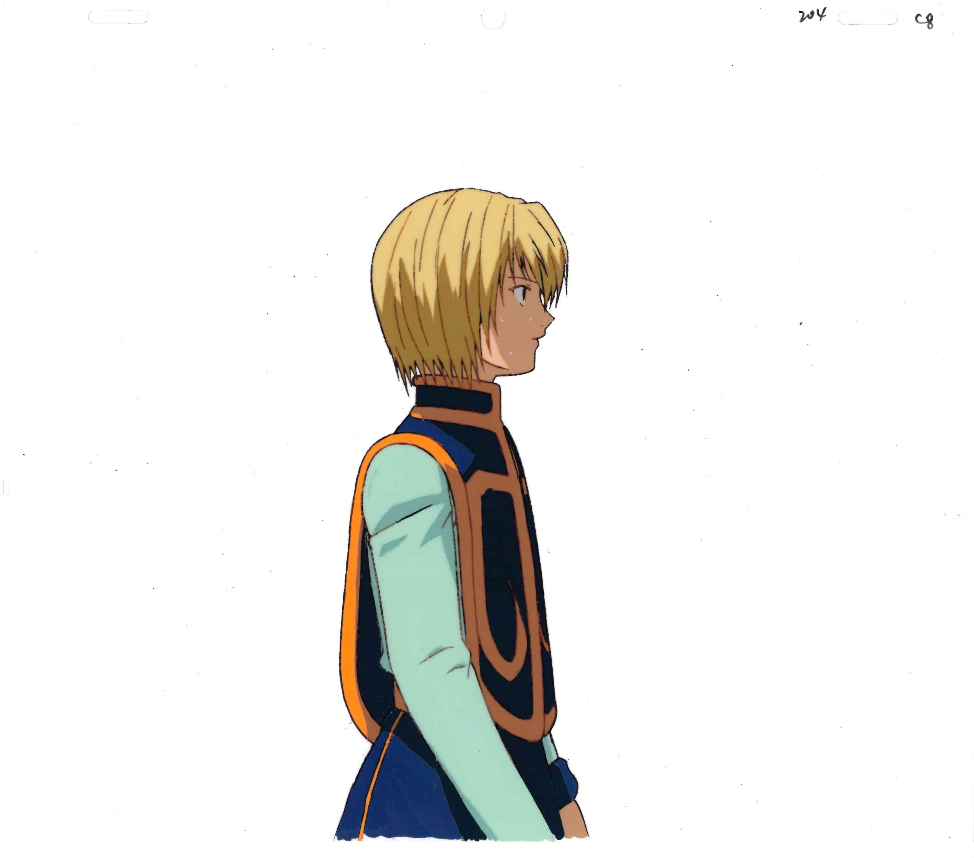 Hunter x Hunter Original Cel & Drawing (Kurapika)