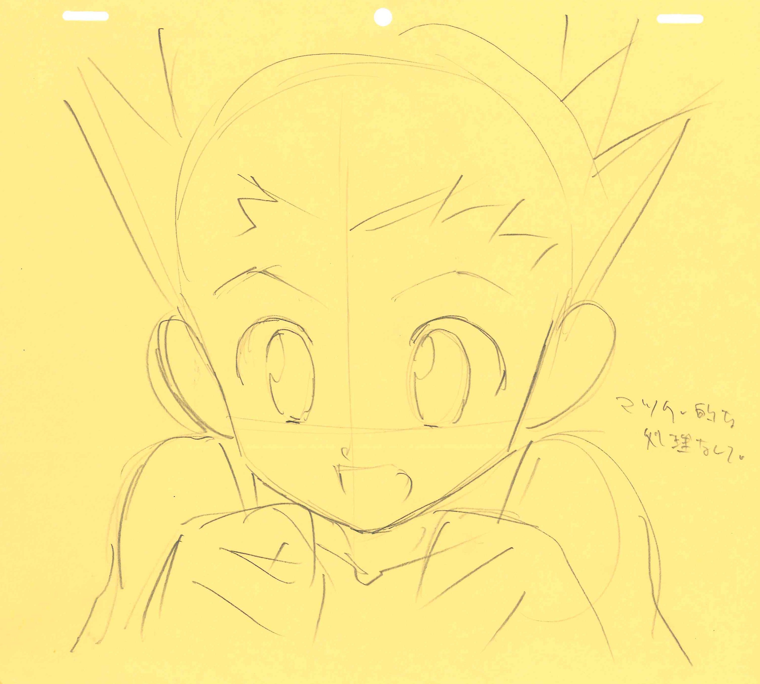Hunter x Hunter Original Drawing (Gon) 3-page Set