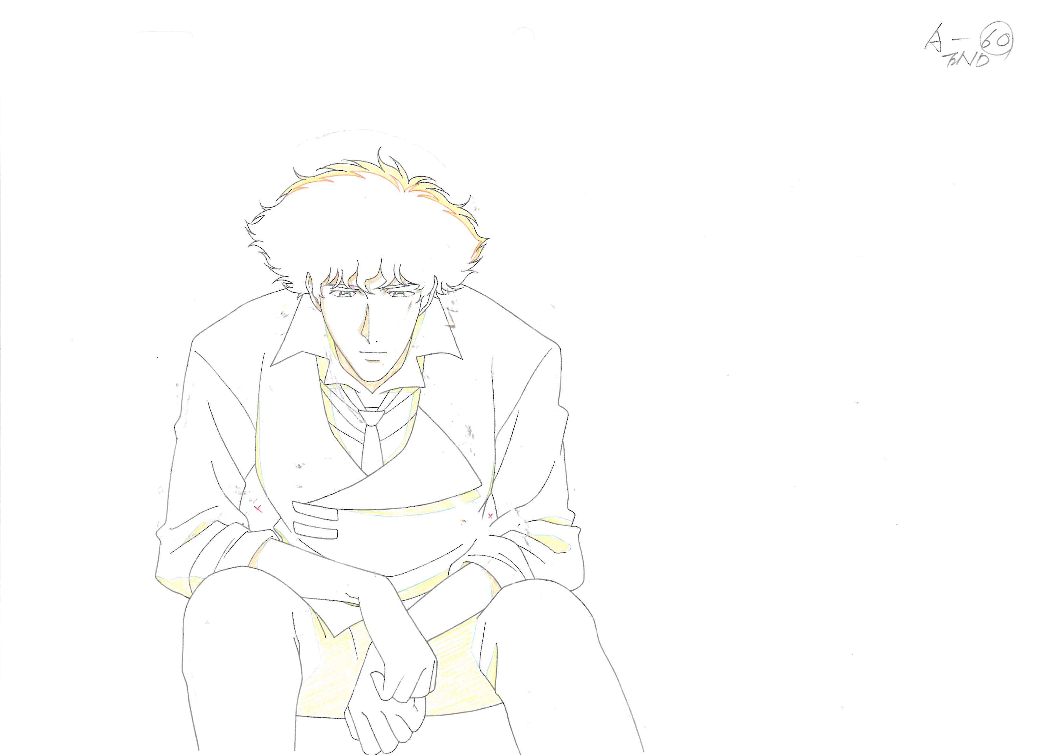 Cowboy Bebop Original Drawing (Spike Spiegel)